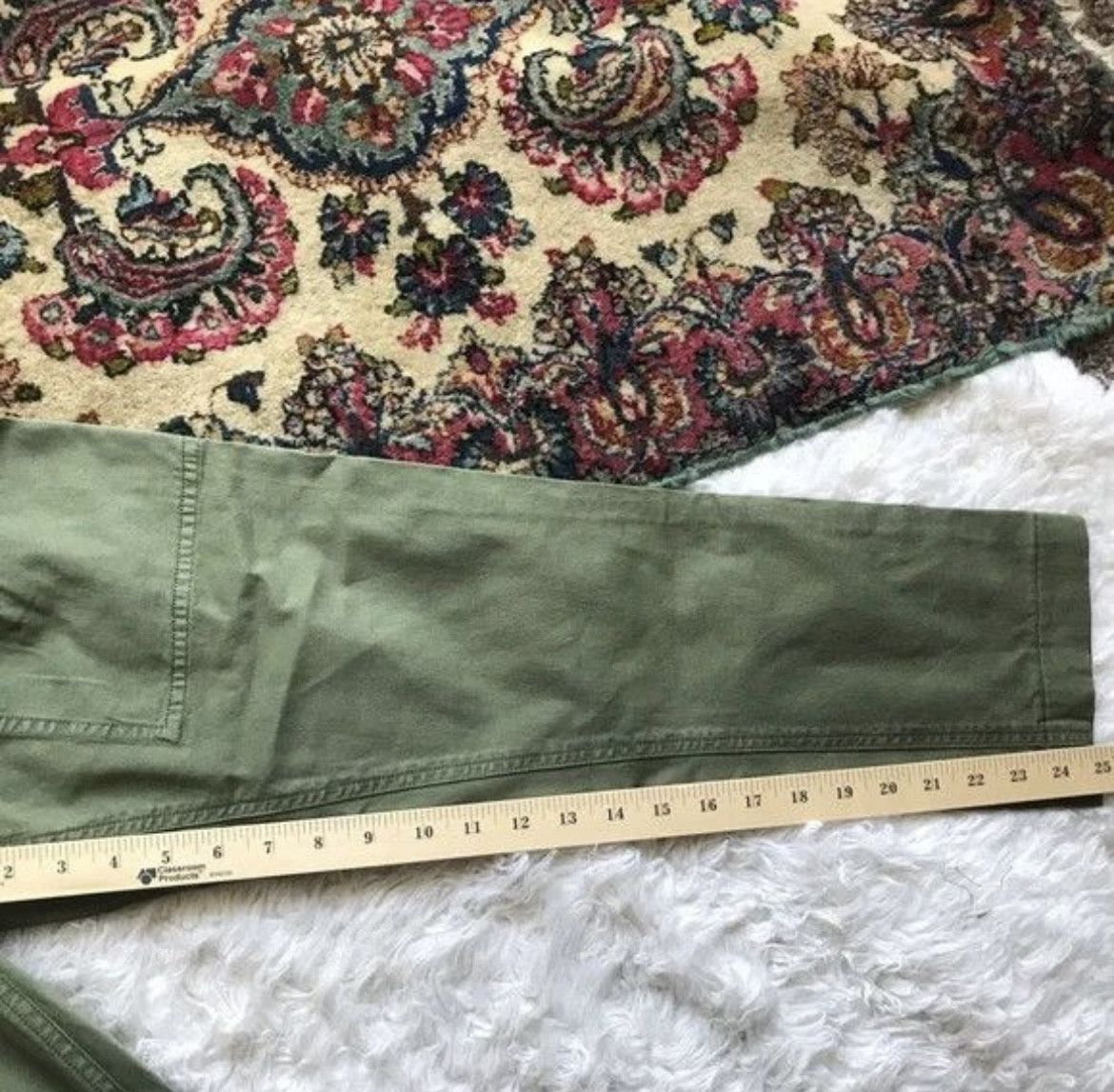 Isabel Marant Etoile Isabel Marant Etoile Khaki Military Pants - Size 1 Size 28" / US 6 / IT 42 - 4 Thumbnail