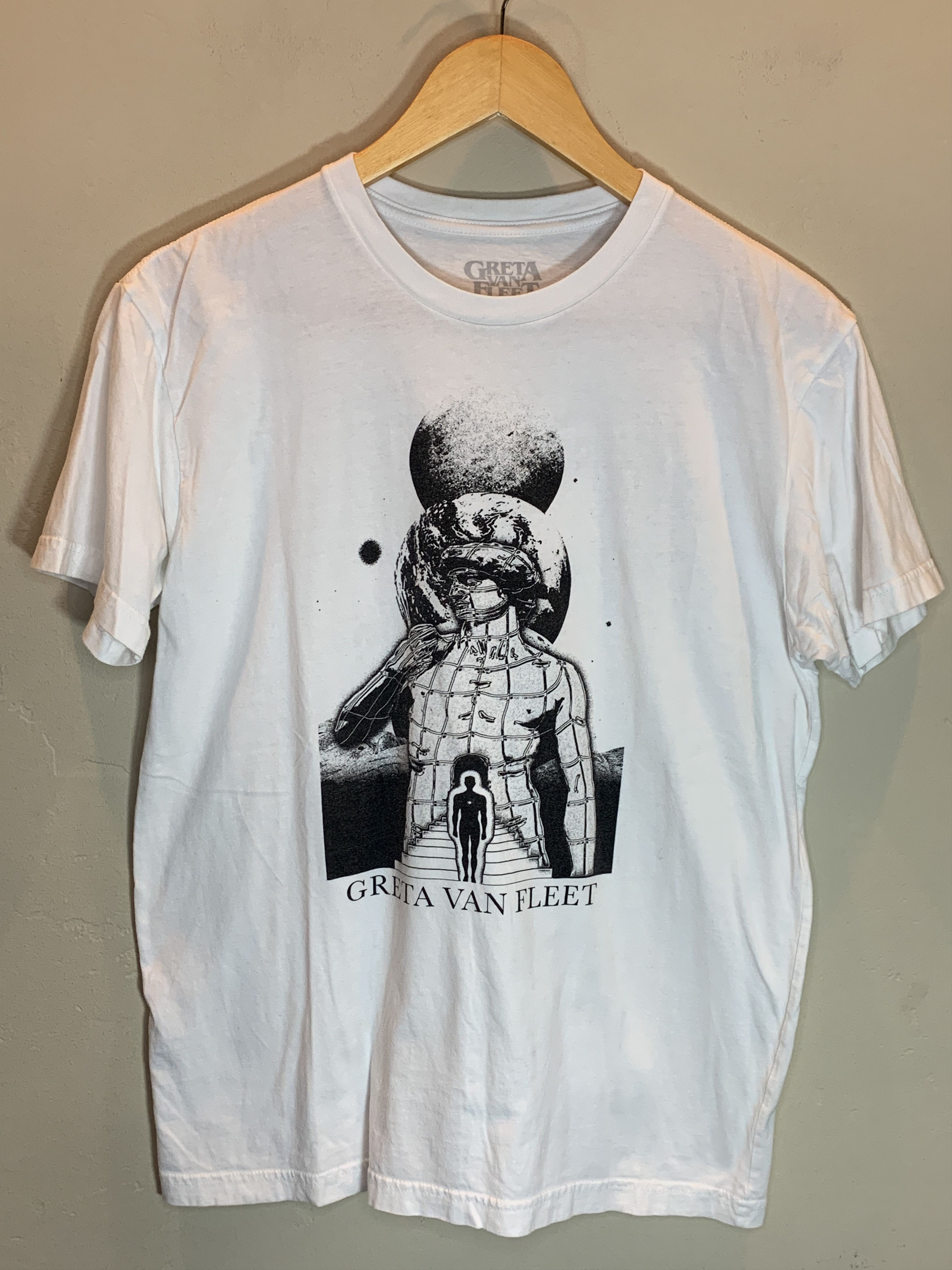 Band Tees *RARE* Greta Van Fleet Dreams In Gold Tour Band T-Shirt Size US M / EU 48-50 / 2 - 1 Thumbnail