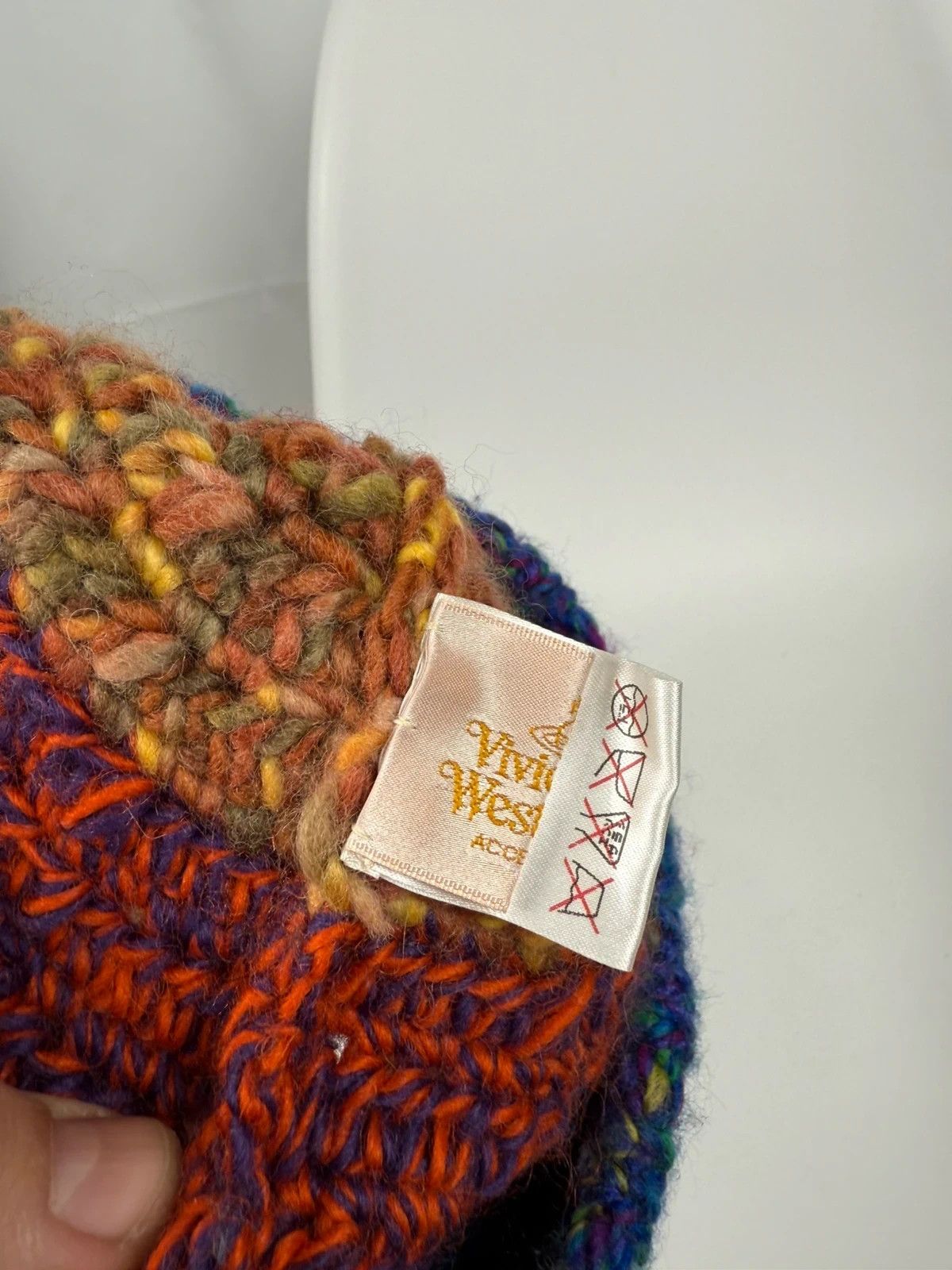 Vivienne Westwood Vivienne Westwood Wool Multicolor Knit Beanie From Japan Size ONE SIZE - 11 Thumbnail