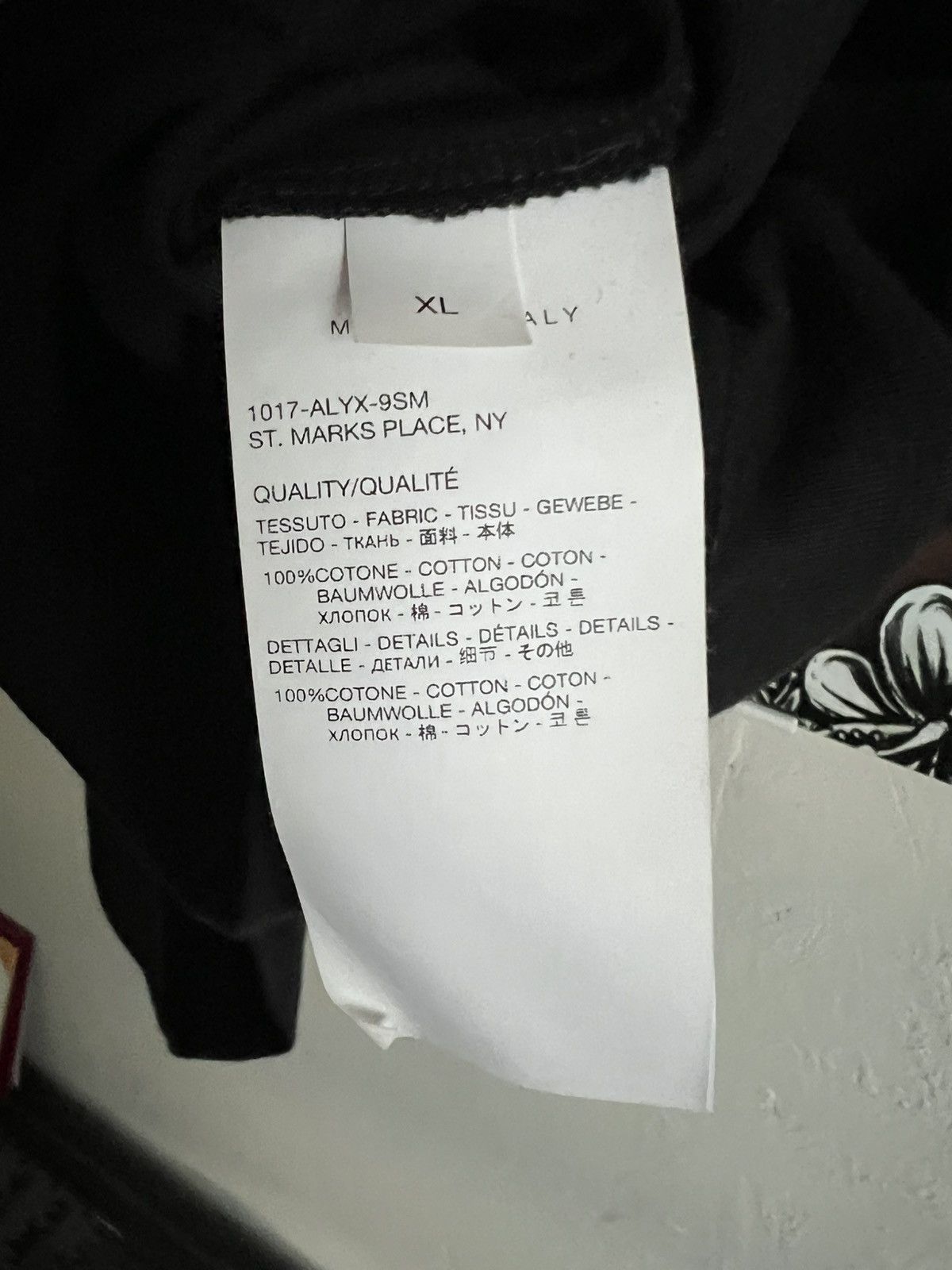 1017 ALYX 9SM × Alyx New w/ tags ALYX Peace Sign Tee Size US XL / EU 56 / 4 - 7 Thumbnail