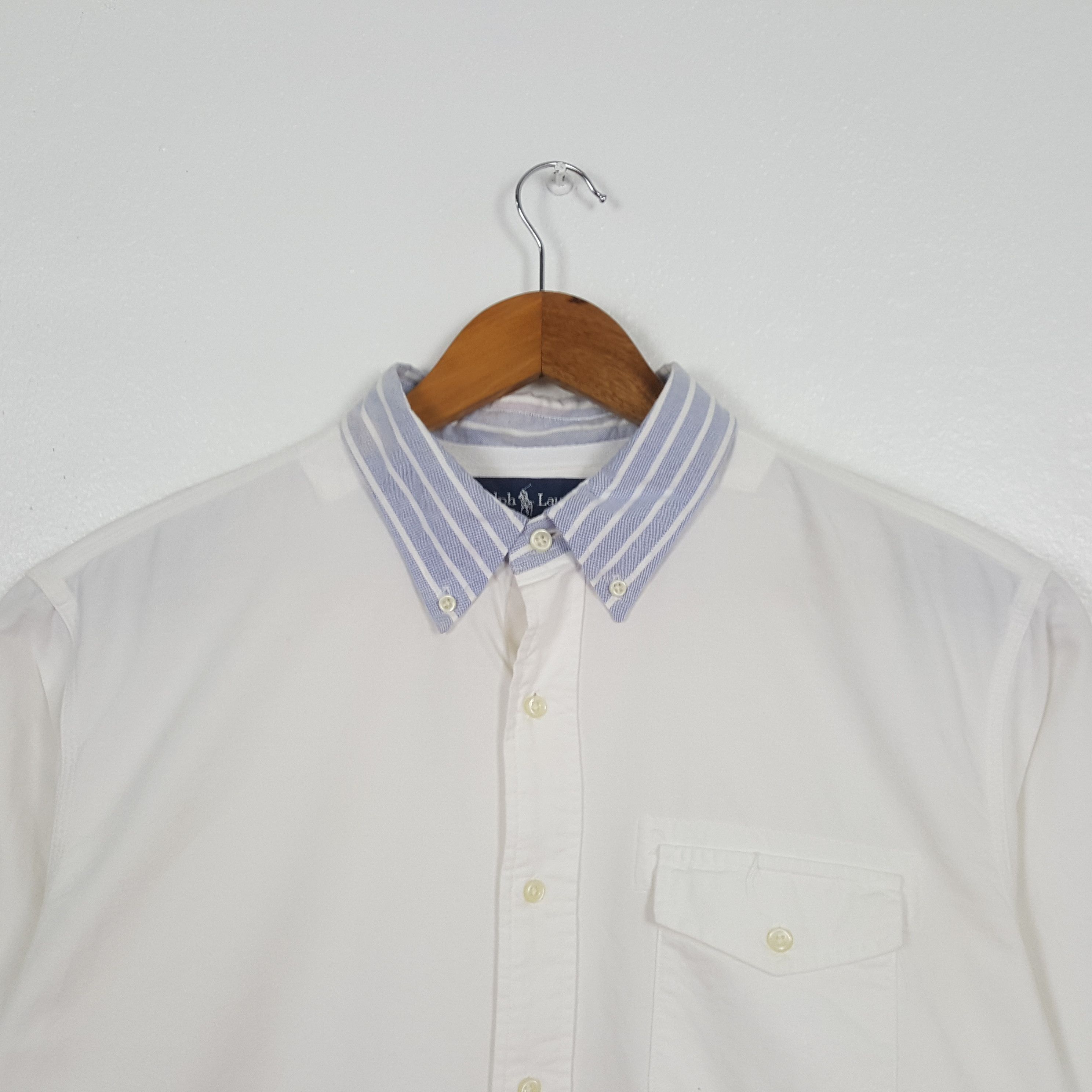 Ralph Lauren Vintage Ralph Lauren Fashion Brand Wing Design Shirt C319N21 Size US XL / EU 56 / 4 - 2 Thumbnail