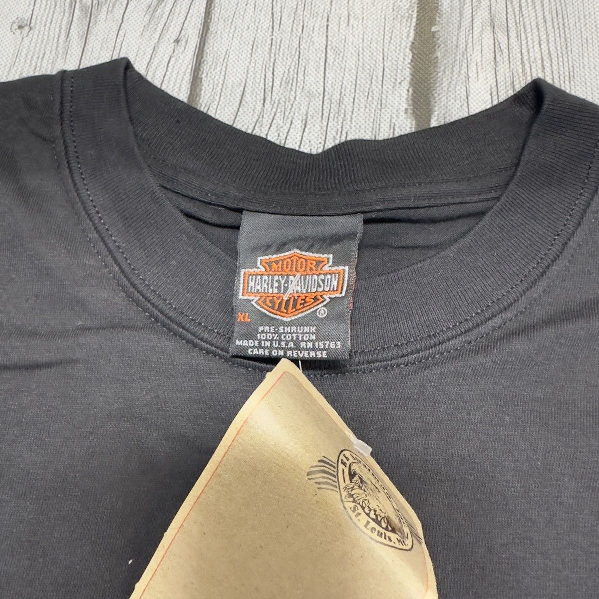 Harley Davidson × Vintage Vintage Harley Davidson tee Size US XL / EU 56 / 4 - 5 Thumbnail