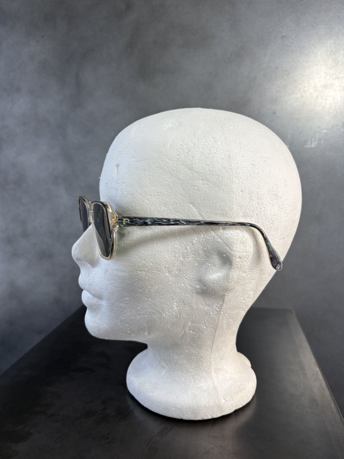 Pierre Cardin × Vintage 1980s Pierre Cardin Sunglasses Marble Wayfarer Angular Geome Size ONE SIZE - 22 Thumbnail