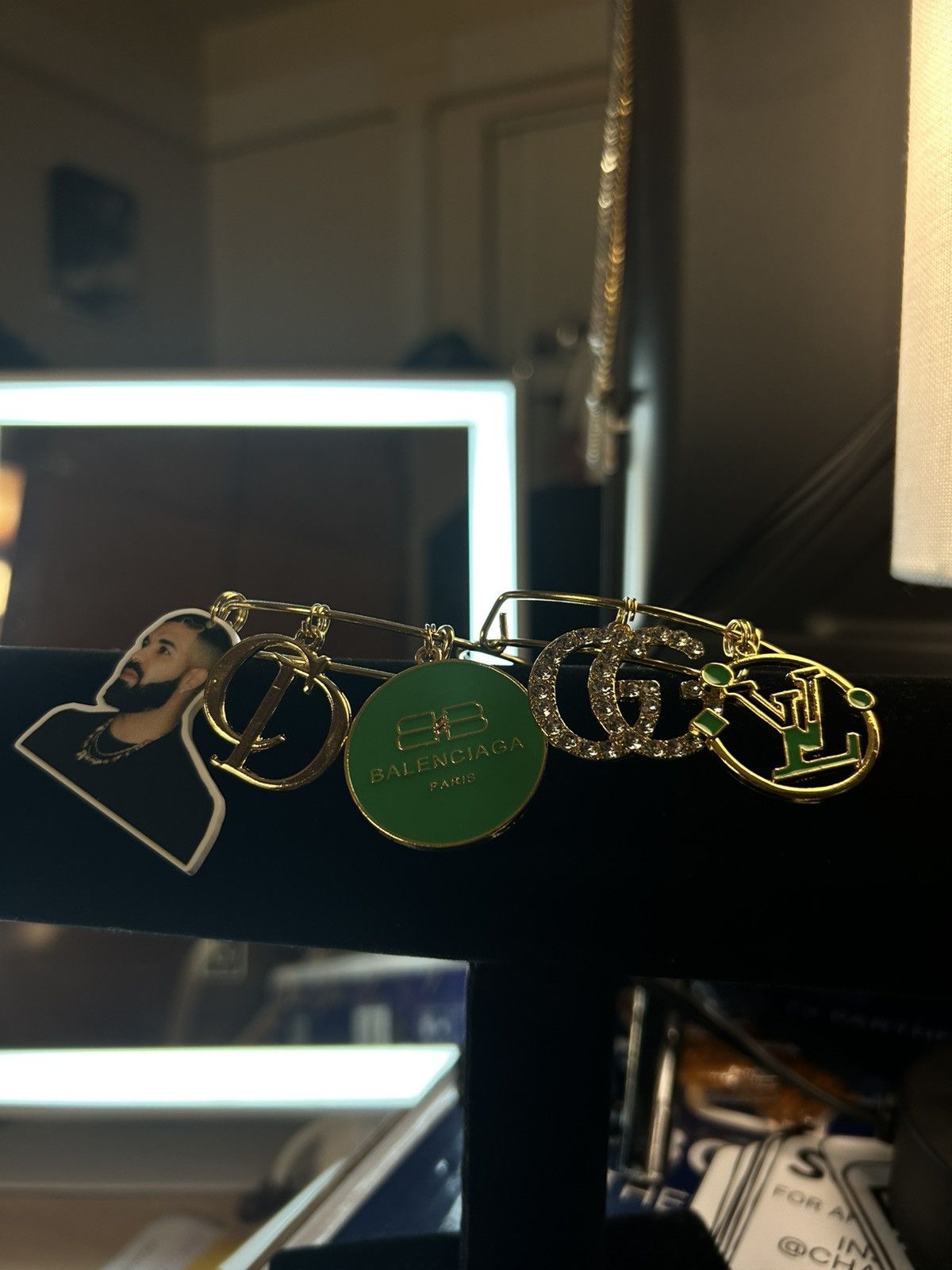 Balenciaga Drake Bangle Set Size ONE SIZE - 1 Preview