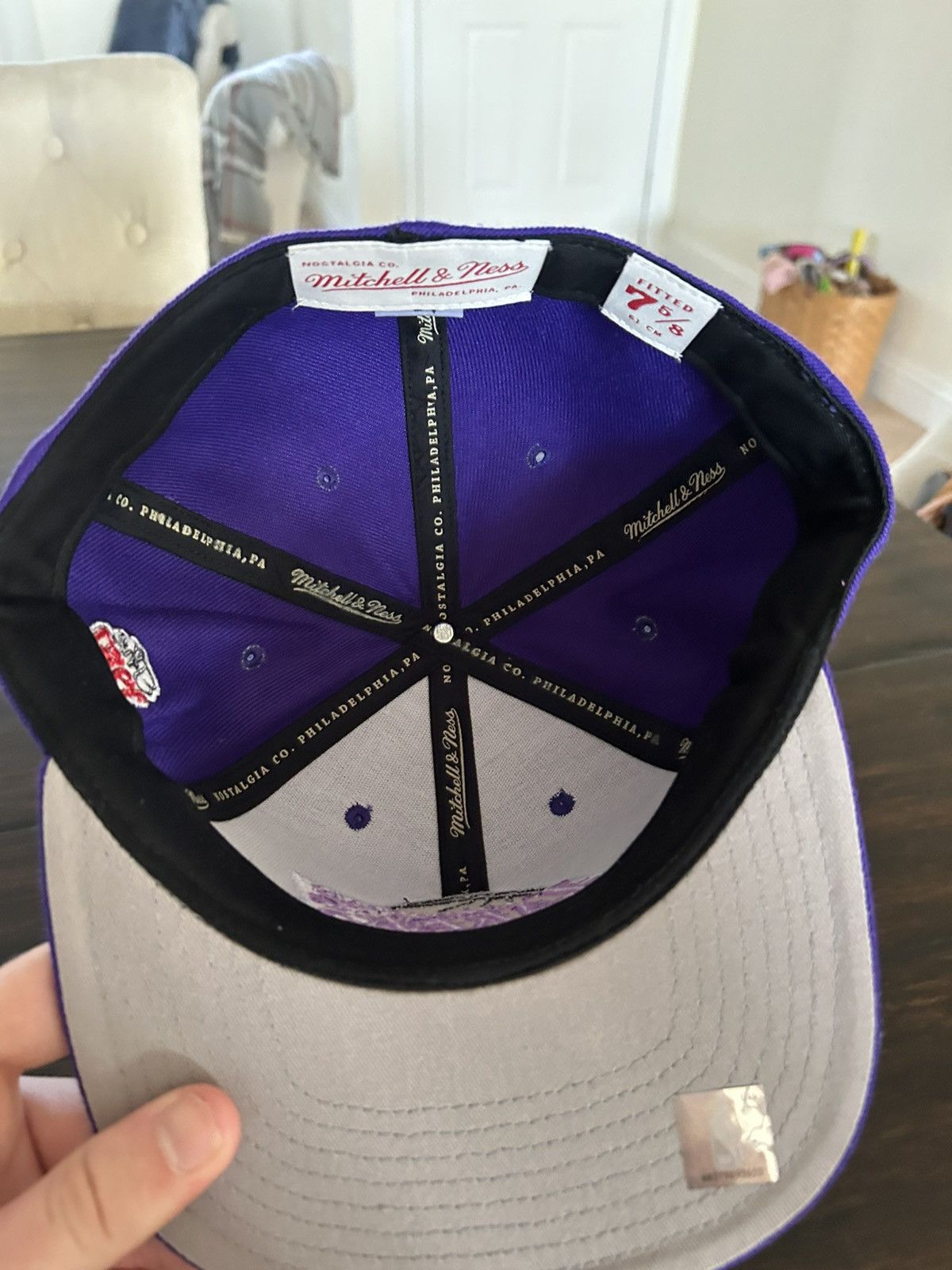Mitchell & Ness × NBA × New Era LA Lakers 1987 finals fitted 7 5/8 Mitchell & Ness Size ONE SIZE - 6 Thumbnail