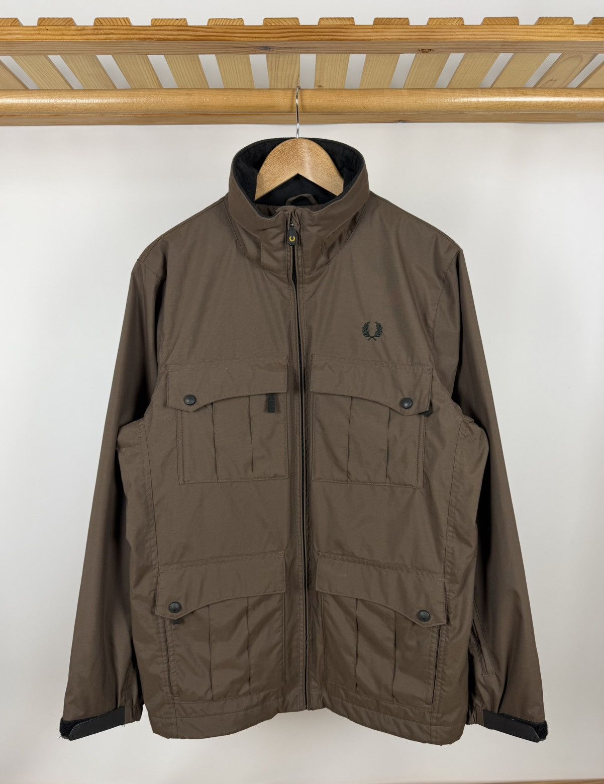 Fred Perry Fred Perry Brown Parka Jacket Size S Size US S / EU 44-46 / 1 - 1 Thumbnail