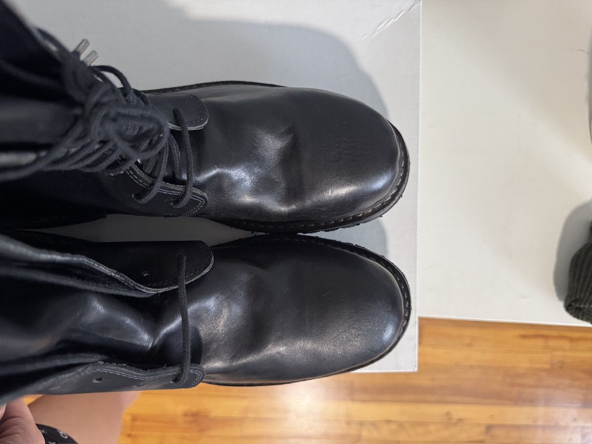 A1923 A Diciannoveventitre Combat Boots Lace Up Horse Leather Size US 11 / EU 44 - 5 Thumbnail