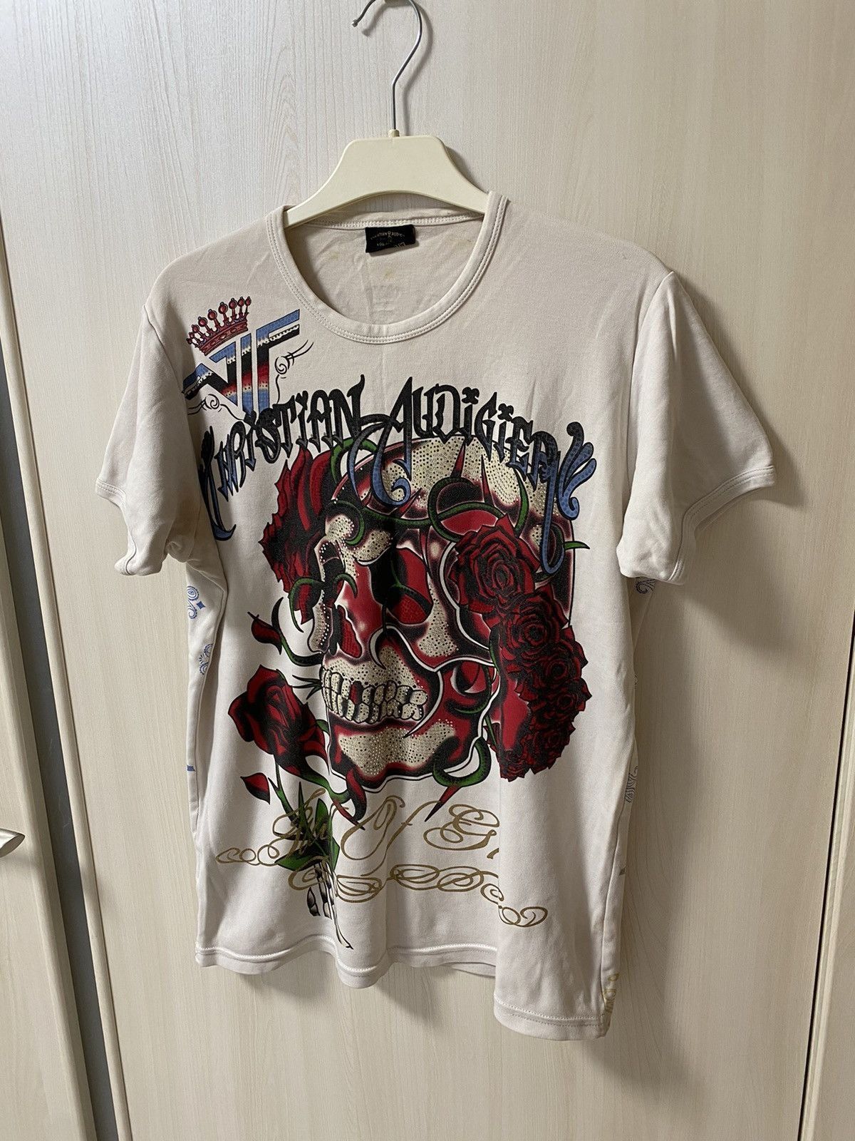 Christian Audigier Rare Vintage T-shirt Christian Audigier Los Angeles Ed Hardy Size L / US 10 / IT 46 - 3 Thumbnail