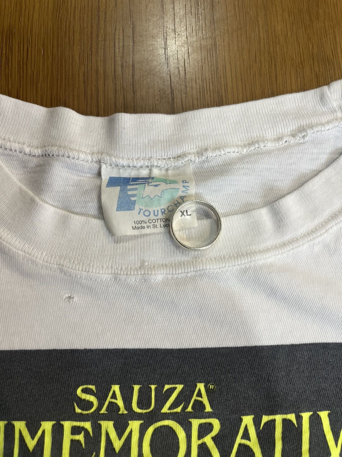 Vintage Vintage SAUZA CONMEMORATIVO Natural Gold Tequila Promo 90’s Size US XL / EU 56 / 4 - 4 Thumbnail
