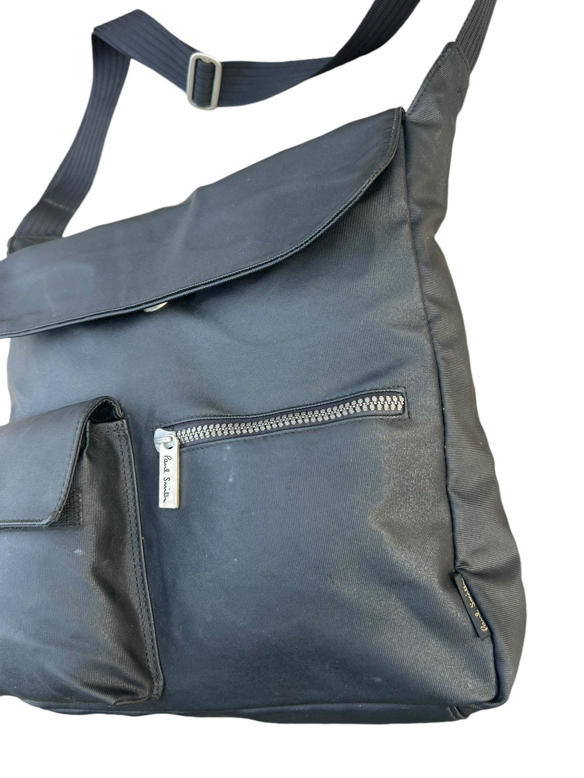 Paul Smith Vintage Paul Smith Waxed Cargo Sling Bag Size ONE SIZE - 9 Thumbnail