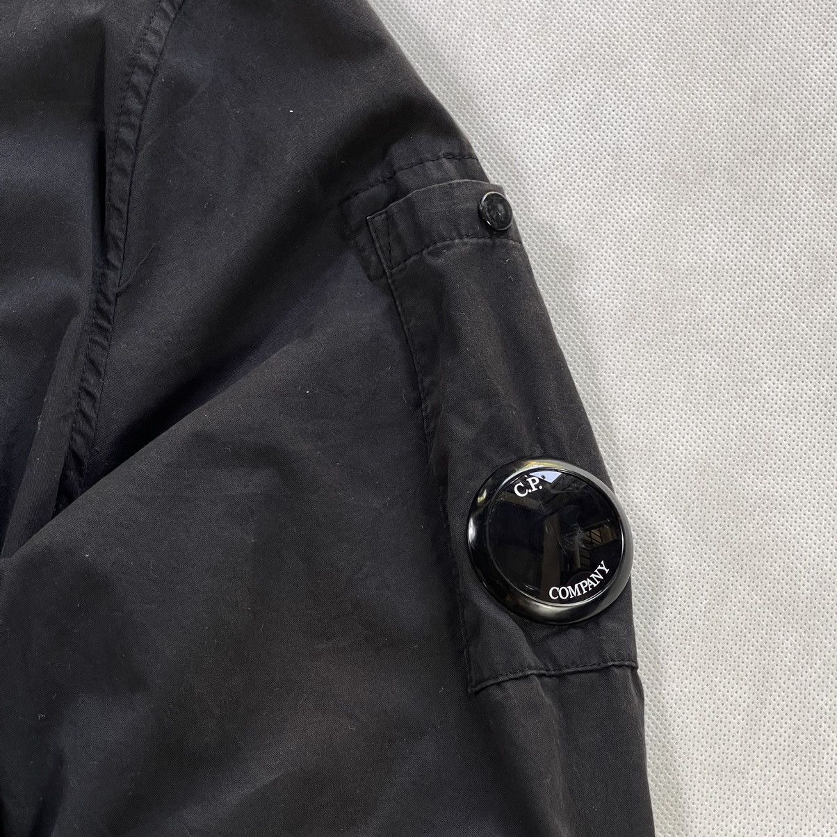 C.P. Company Rare! CP Company Gabardine Zipper Sun Fades Overshirt Lense Size US XL / EU 56 / 4 - 8 Thumbnail