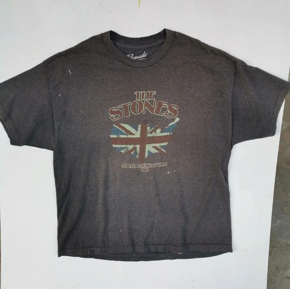 Band Tees Band Tee The Stones North America Tours 1981 Tshirt Size US XXL / EU 58 / 5 - 1 Thumbnail