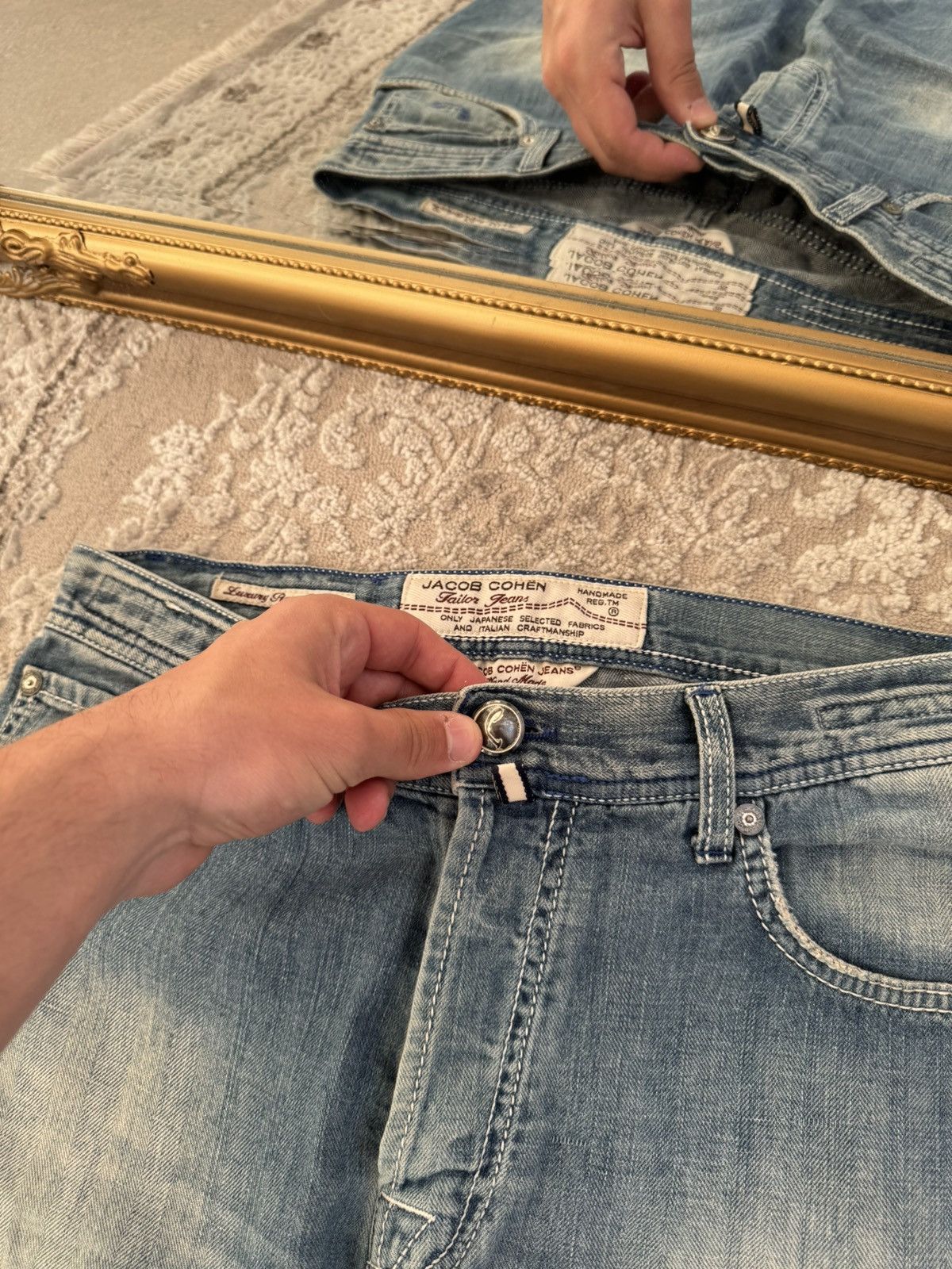 Jacob Cohen Jacob Cohen Jeans Size 34 baggy Blue Designer Made in Italy Size US 34 / EU 50 - 9 Thumbnail