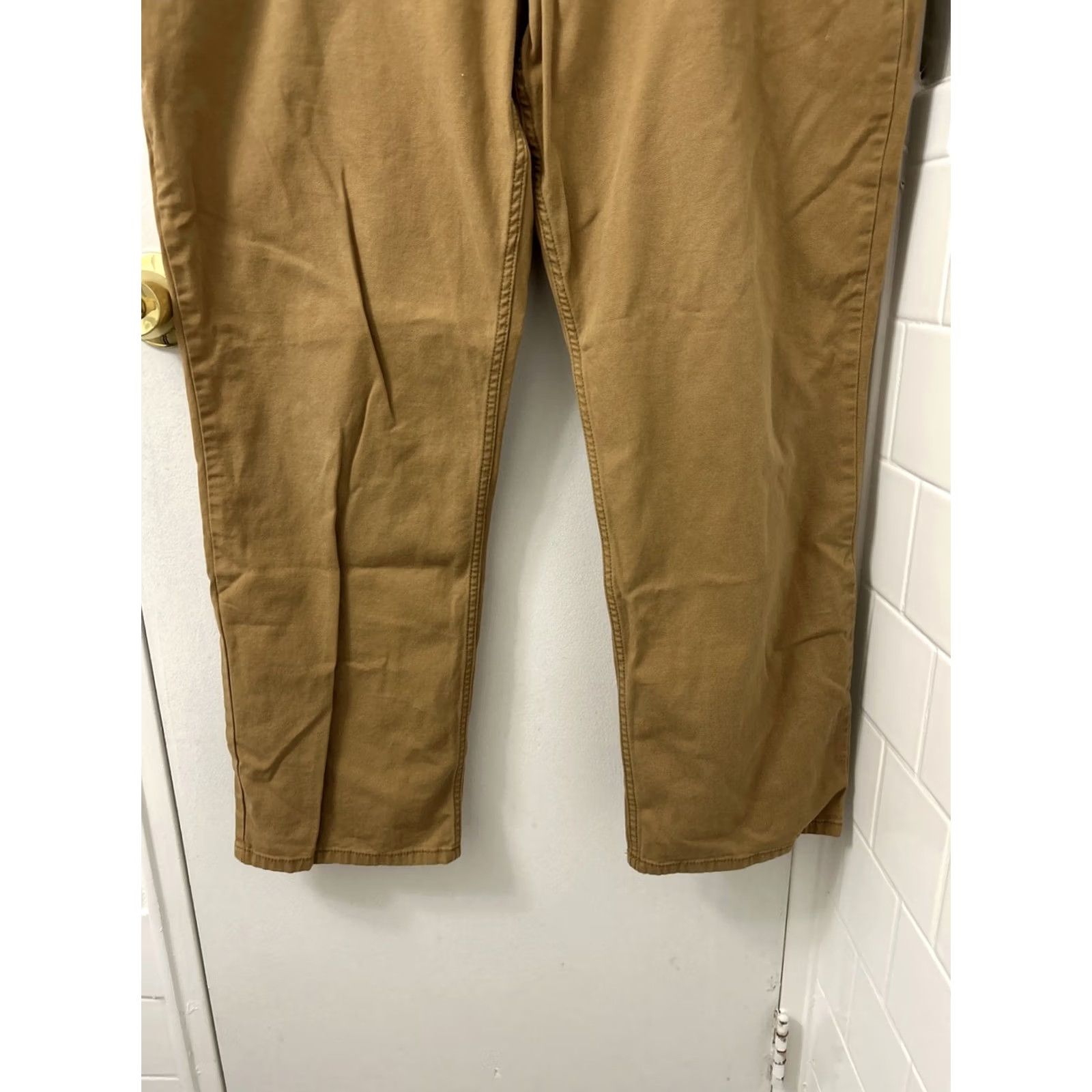 Carhartt Carhartt Work Pants Mens 38x30 Brown Rugged Flex Relaxed Fit Canvas BN2517-M Size US 38 / EU 54 - 3 Thumbnail