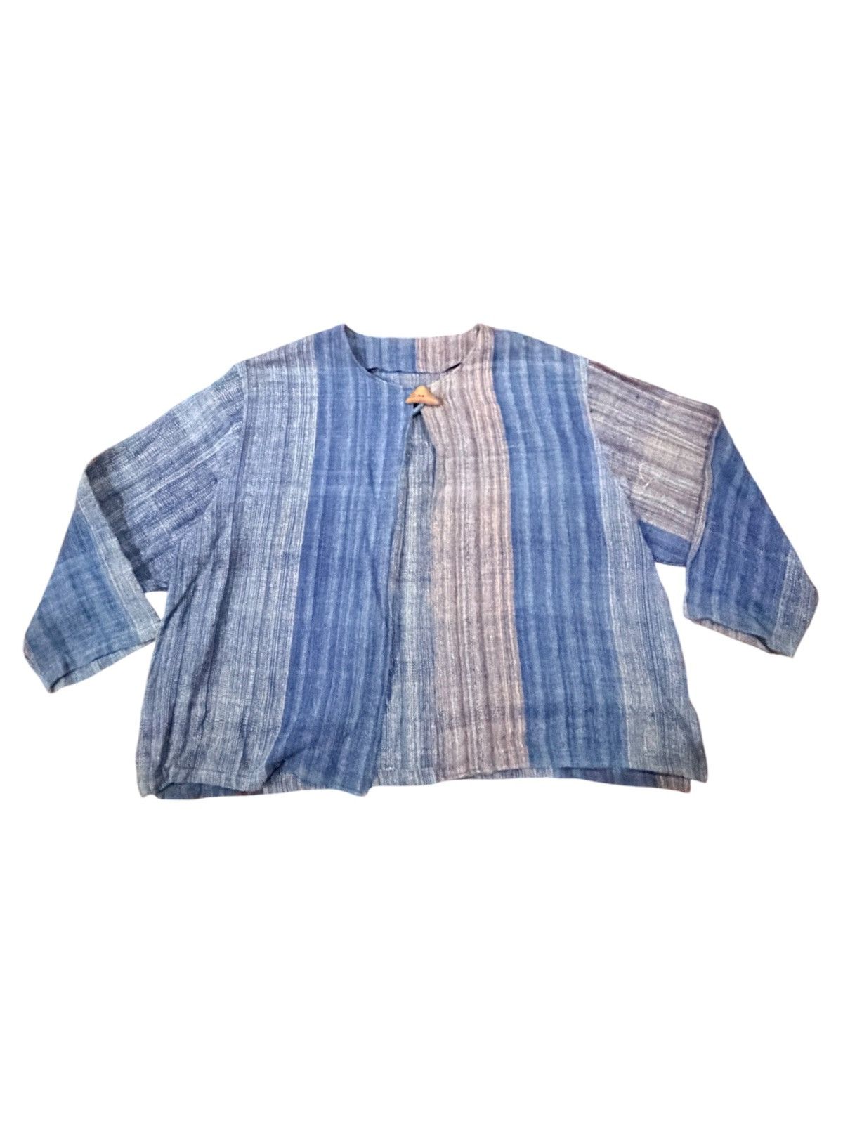 Kapital Indigo Woven Japanese Style Denim Jackets Size US M / EU 48-50 / 2 - 2 Thumbnail