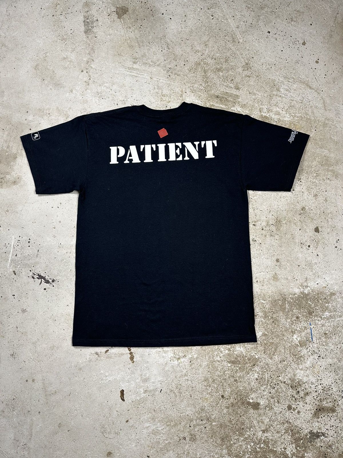 Playstation × Rockstar Games × Vintage ‼️ Vintage y2k Manhunt 2 Rockstar Promo Tee Patient RARE Size US L / EU 52-54 / 3 - 2 Thumbnail