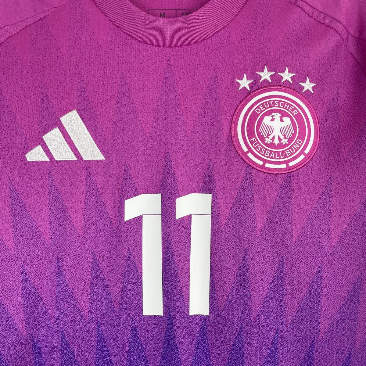 Germany Chris Führich Away Adidas Pink Jersey 2024/2025 sz M