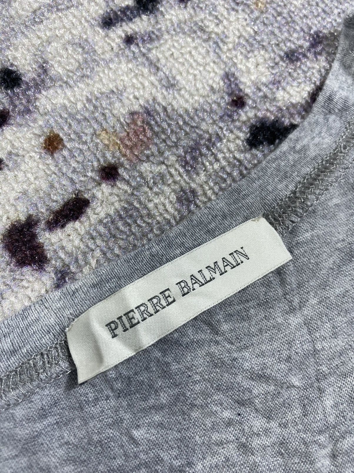 Vintage Pierre Balmain tank tops distressed