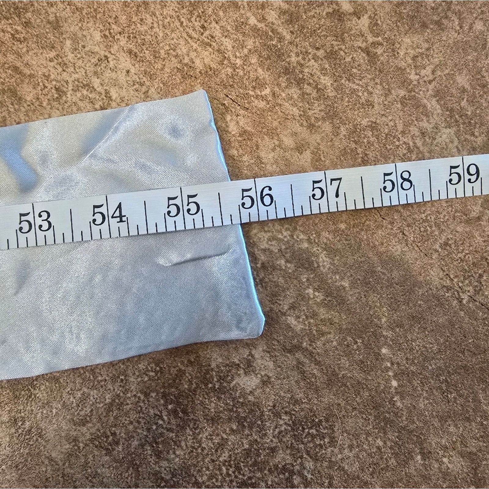 Other Light Grey Sequined 56 Sash Belt Size ONE SIZE - 3 Thumbnail