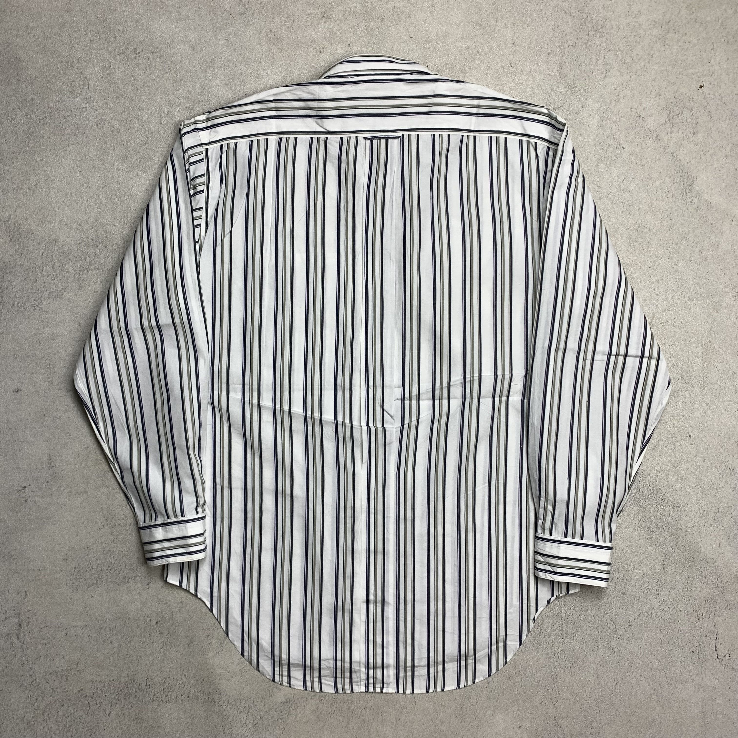 Issey Miyake Issey Miyake Striped Button Up Shirt Size US M / EU 48-50 / 2 - 2 Thumbnail