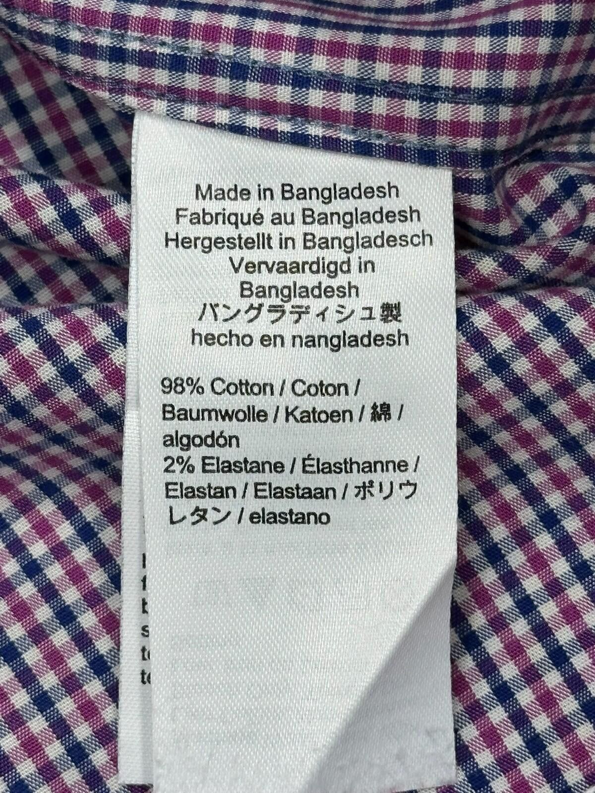 J.Crew J Crew Classic Check Flex Wrinkle Free Button Up Mens L Size US L / EU 52-54 / 3 - 7 Thumbnail