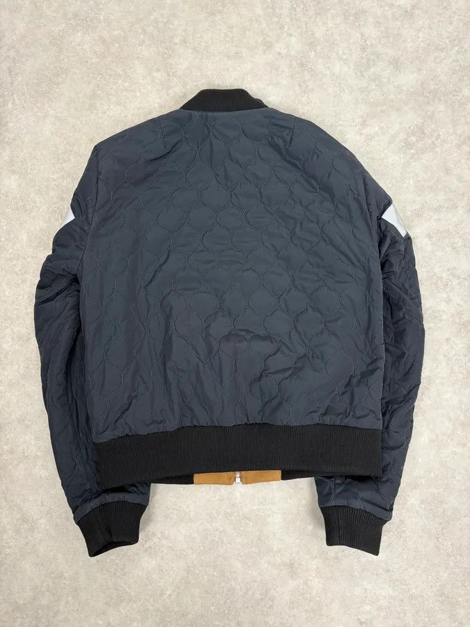 Dries Van Noten AW2015 Dries Van Noten Reversible Beige & Navy Bomber Jacket Size US M / EU 48-50 / 2 - 14 Thumbnail