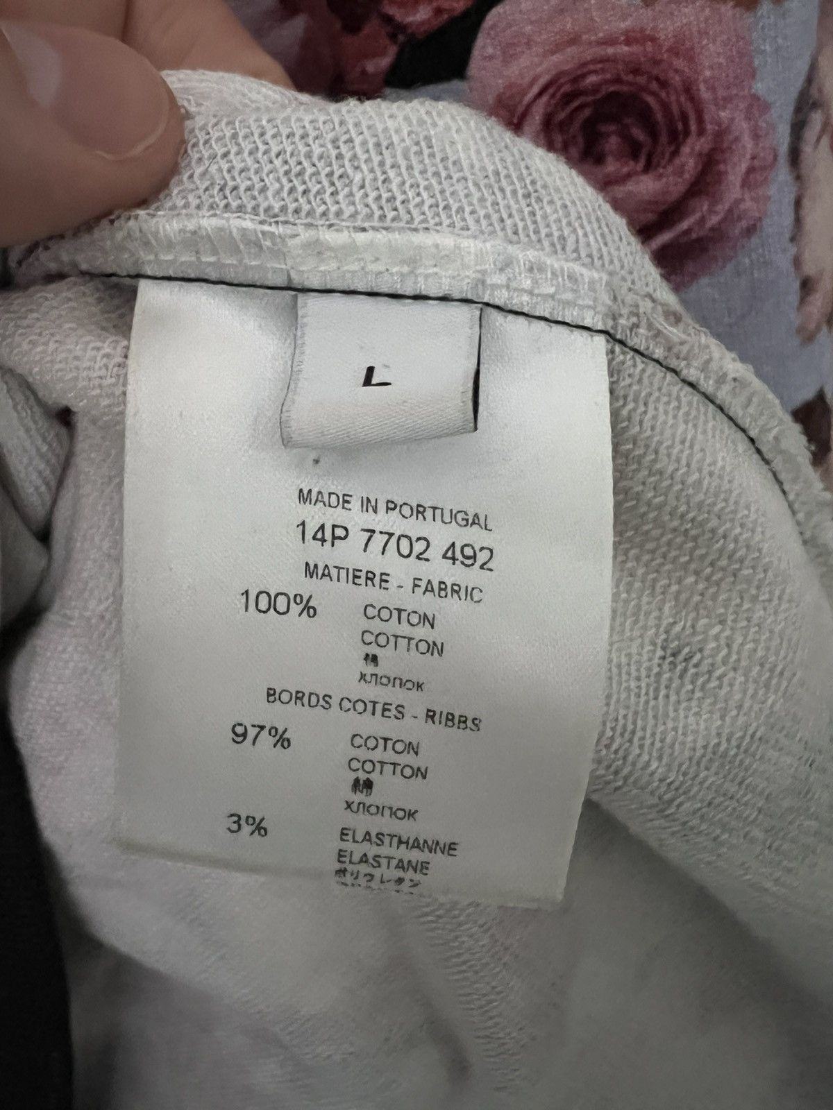 Givenchy Givenchy Roses Birds Paradise Floral Sweatshirt Size US L / EU 52-54 / 3 - 4 Thumbnail