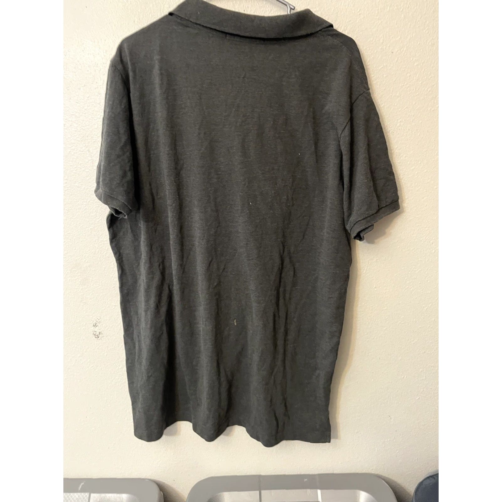 Vintage US Polo Assn Polo Shirt Short Sleeve Collared XL Men Gray Logo Shirt Size US XL / EU 56 / 4 - 3 Thumbnail