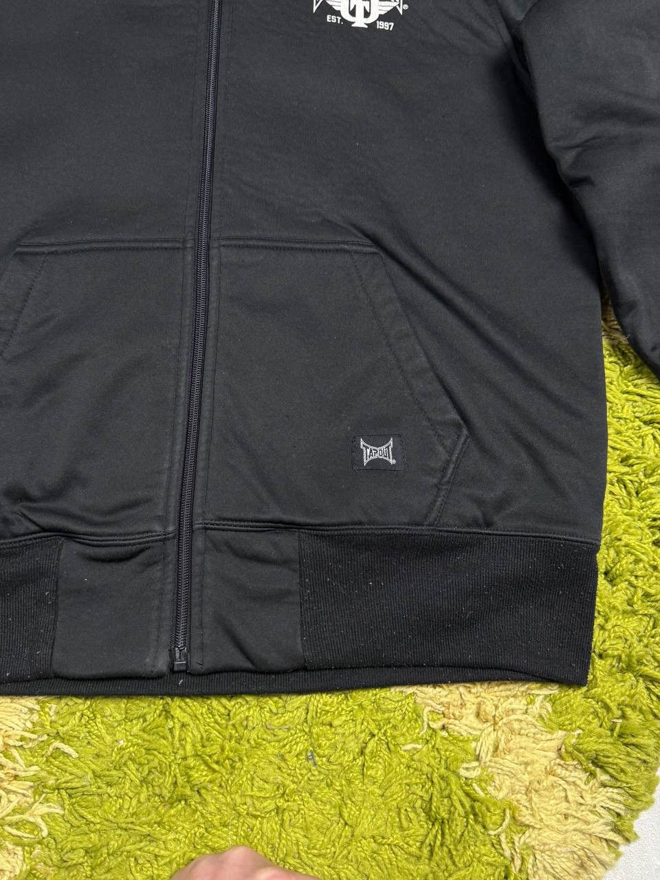 Tapout × Vintage Tapout Zip Up Hoodie Vintage Y2K style Size US L / EU 52-54 / 3 - 3 Thumbnail