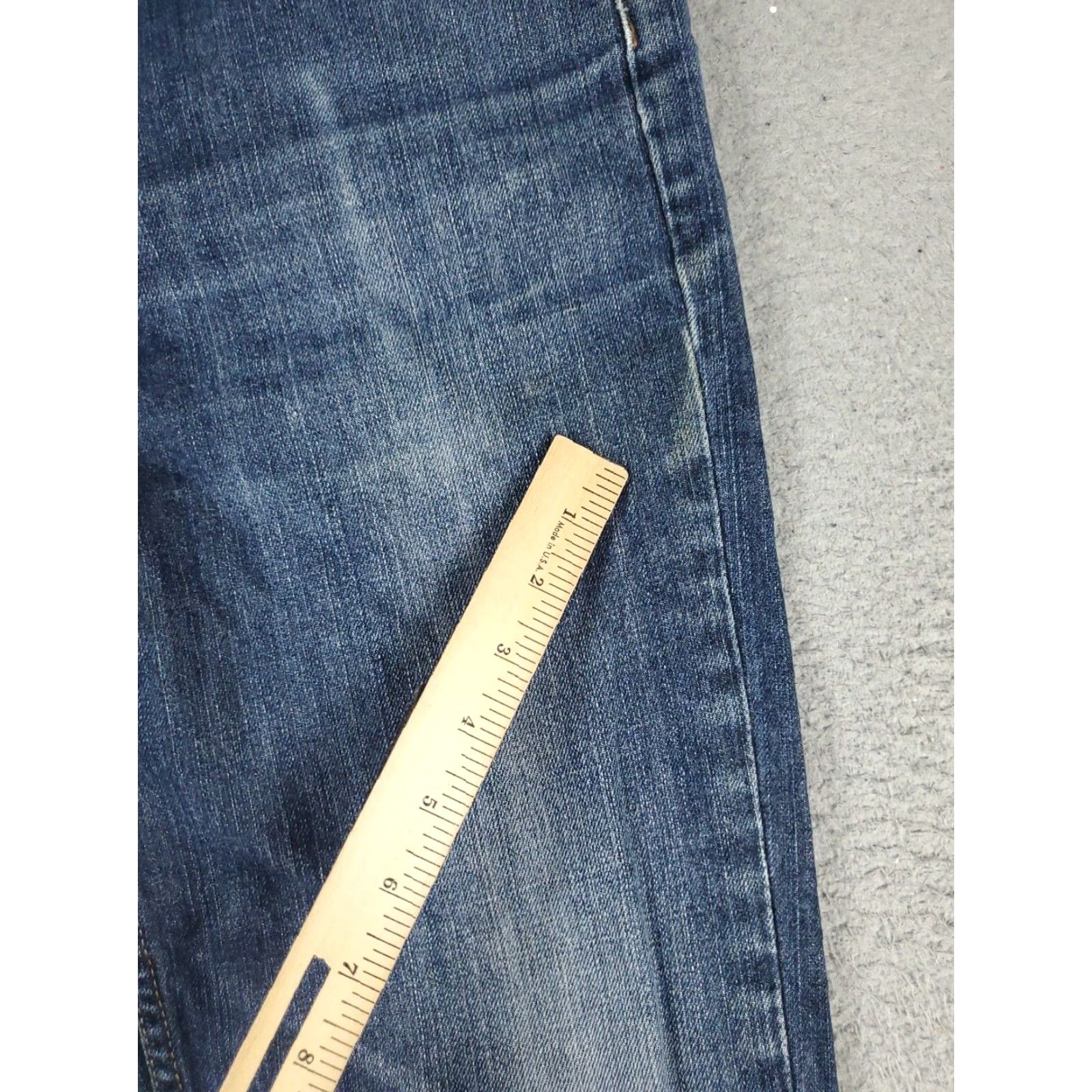 Levi's Levis Mens 32x32 Extra Large Blue Straight Leg Denim Casual Pants Size US 32 / EU 48 - 6 Thumbnail