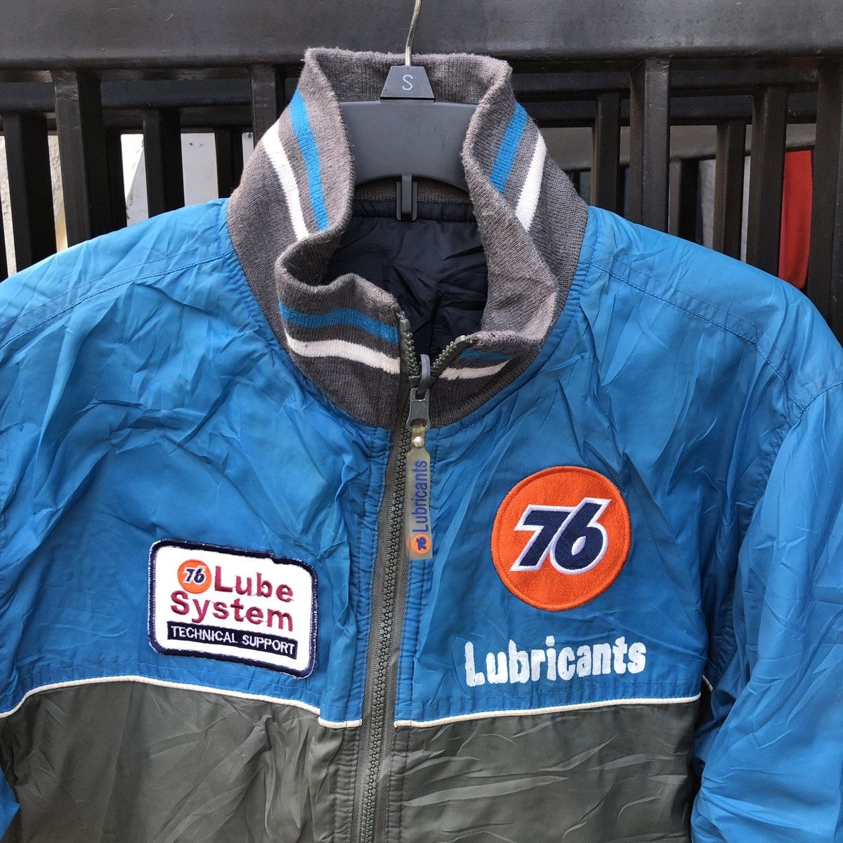 Union LA × Vintage VTG RIVERSIBEL JACKET 76 LUBRICANTS PATCHES Size US M / EU 48-50 / 2 - 2 Thumbnail