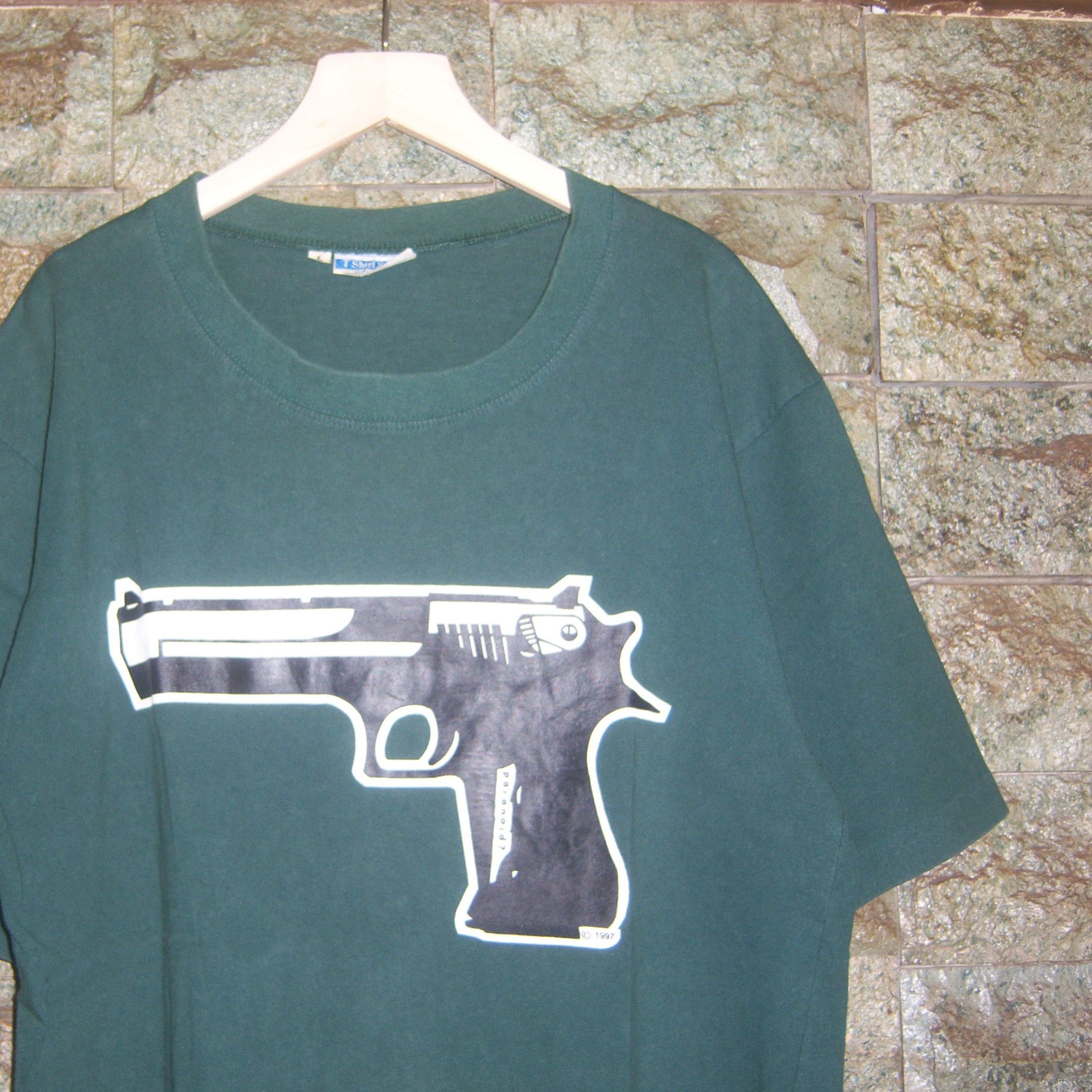 Vintage 1997 Paranoid? T shirt Size US L / EU 52-54 / 3 - 4 Thumbnail