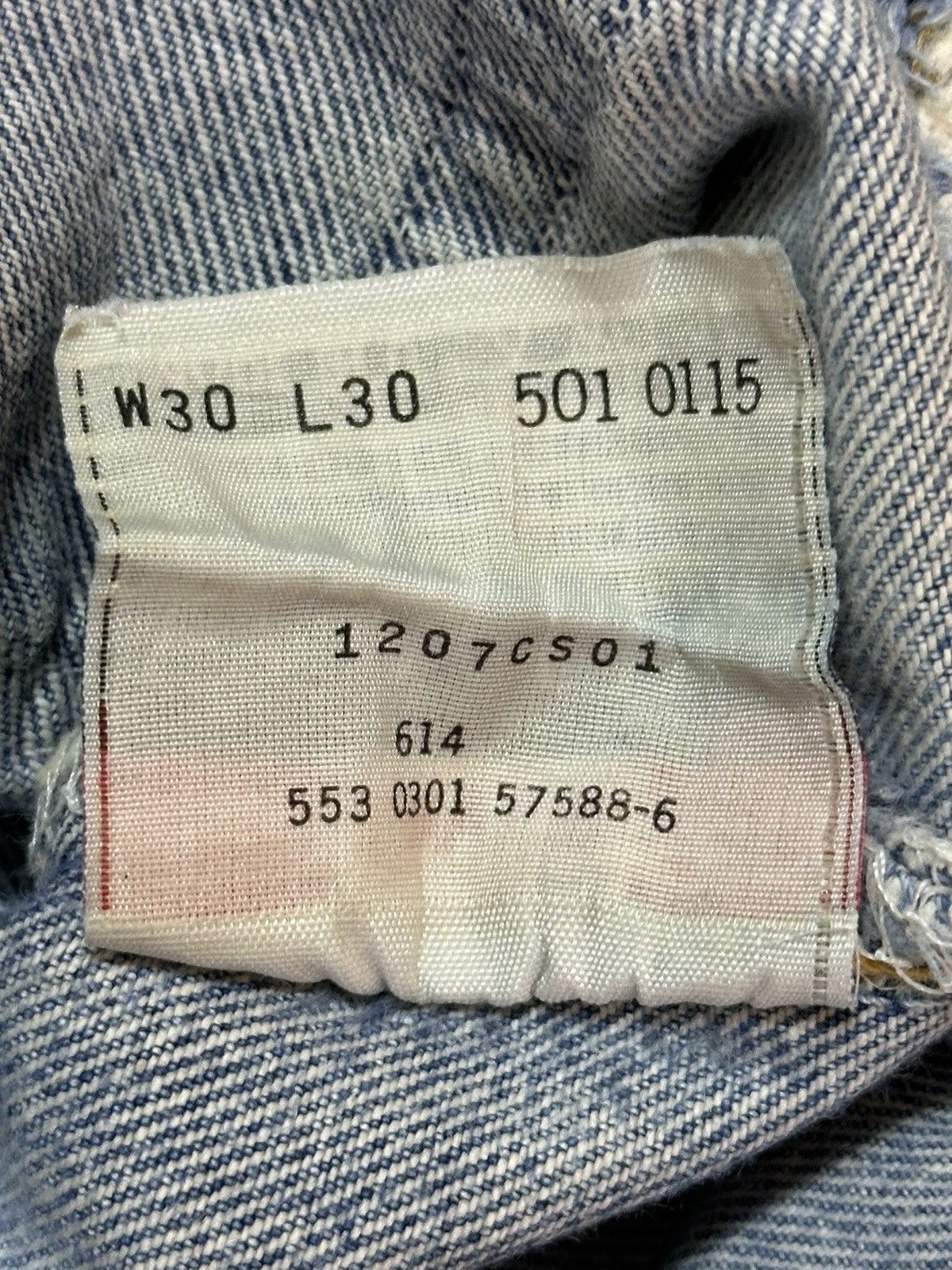 Levi's Vintage 90s Usa Levis 501 Blue Faded Wash Style Jeans Size US 29 - 11 Thumbnail