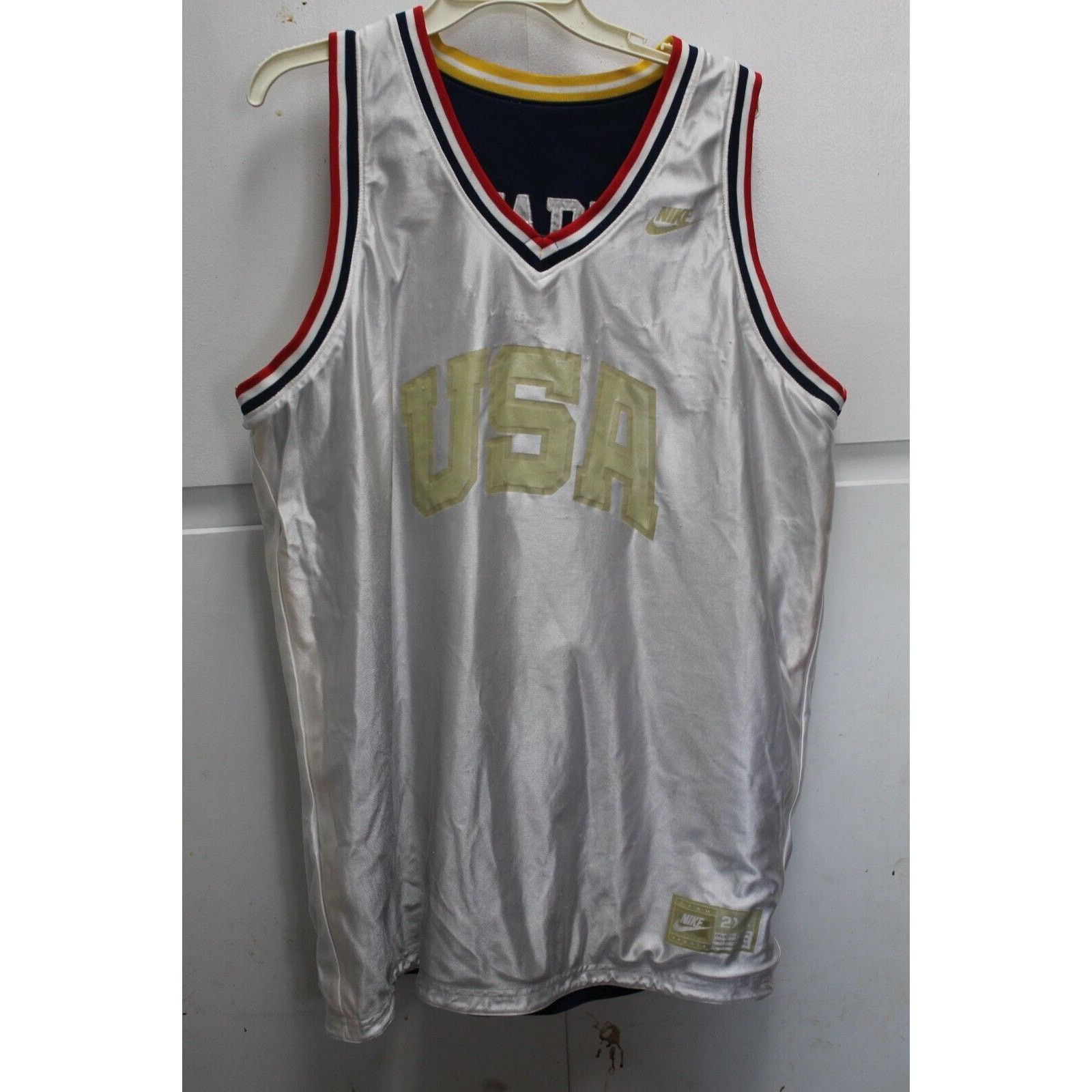 Nike NIKE REVERSIBLE TEAM USA 2004 MARQUETTE DWYANE WADE 2XL Size US M / EU 48-50 / 2 - 8 Thumbnail