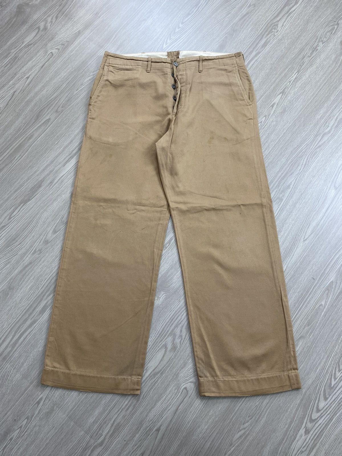 The Real McCoy s Blue Seal Chino, Khaki