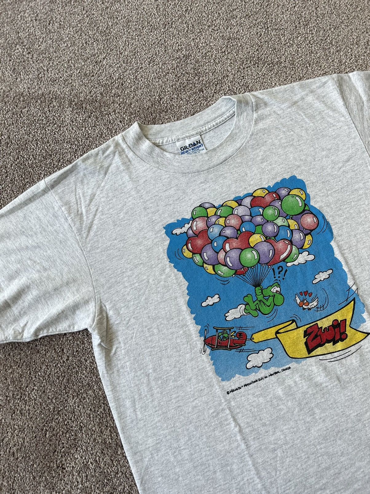 Vintage Vintage 1996 zwi productions graphic tee Size US L / EU 52-54 / 3 - 2 Thumbnail