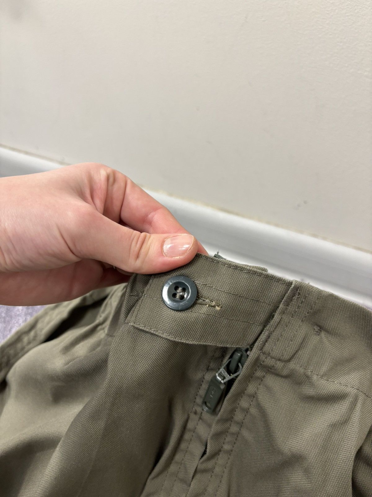 Other Vintage Bundeswehr German Army Olive Field Pants Military Size US 36 / EU 52 - 11 Thumbnail