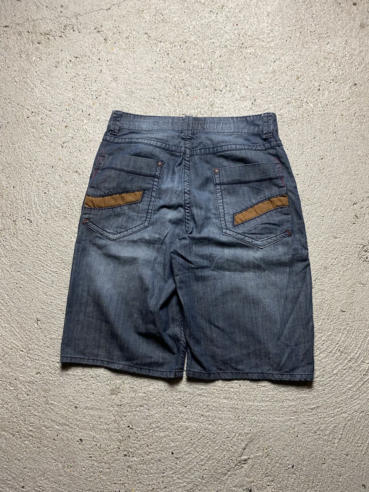 Ecko Unltd. × Southpole Ecko unlimited baggy jorts denim shorts oversized Size US 34 / EU 50 - 2 Thumbnail