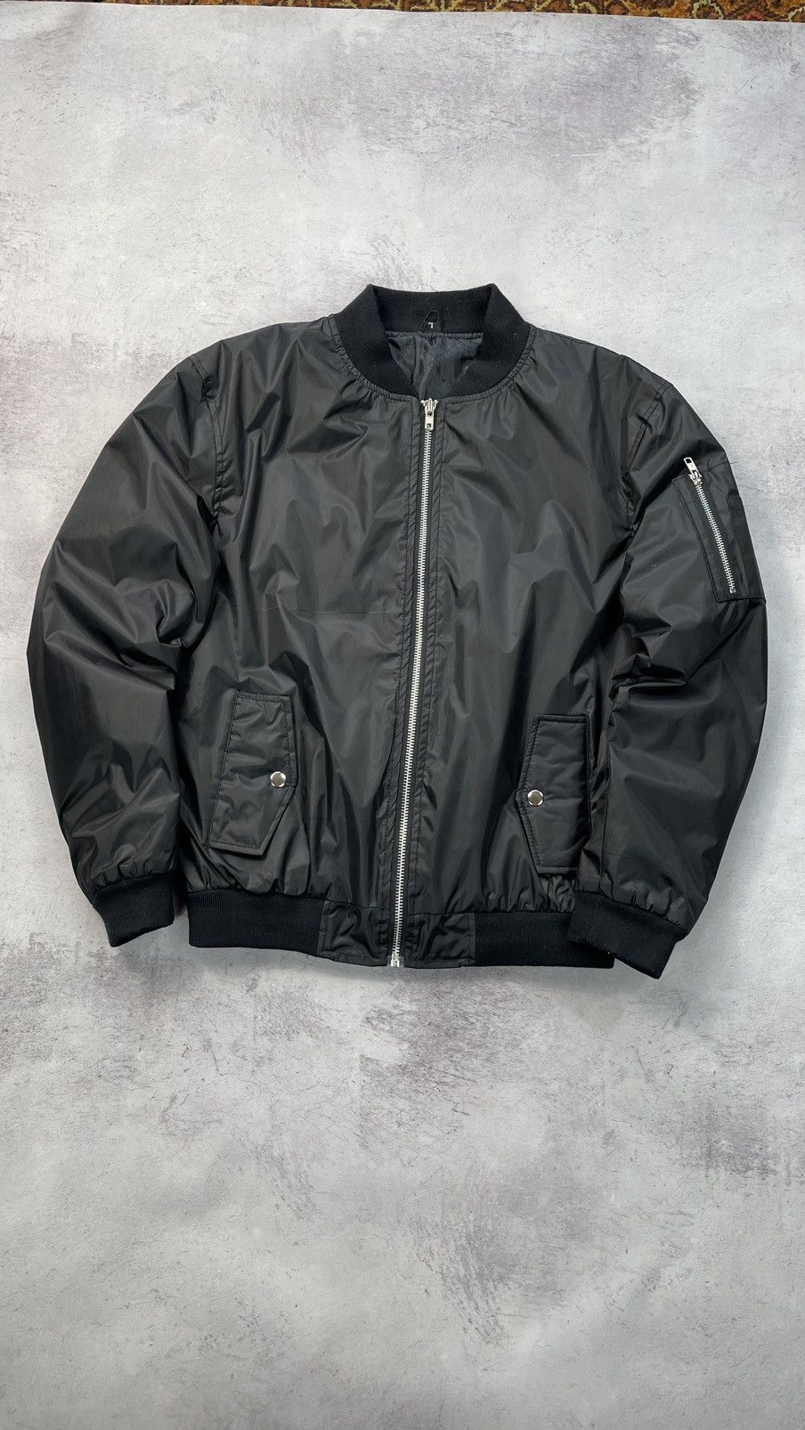 Japanese Brand × Vintage VINTAGE CROPPED BOMBER JACKET Size L / US 10 / IT 46 - 6 Thumbnail