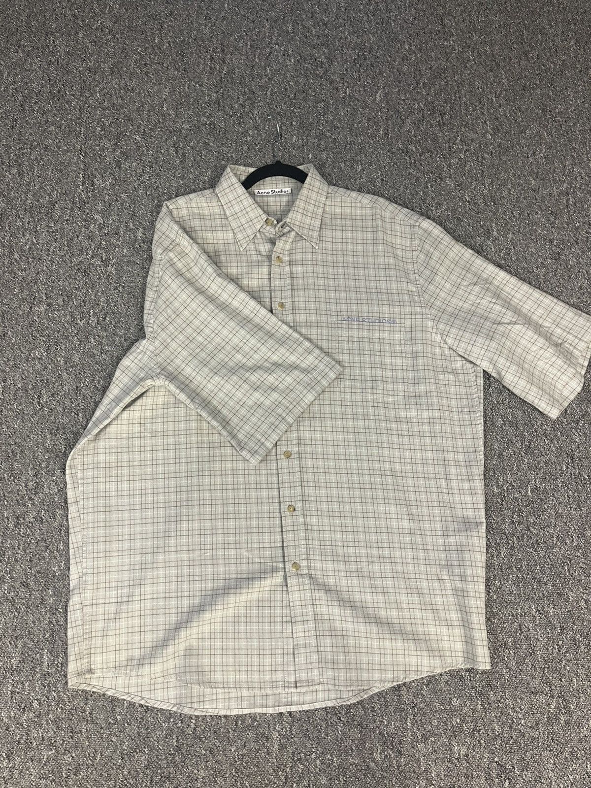 Acne Studios Acne studios rare super check shirt Size US L / EU 52-54 / 3 - 1 Thumbnail