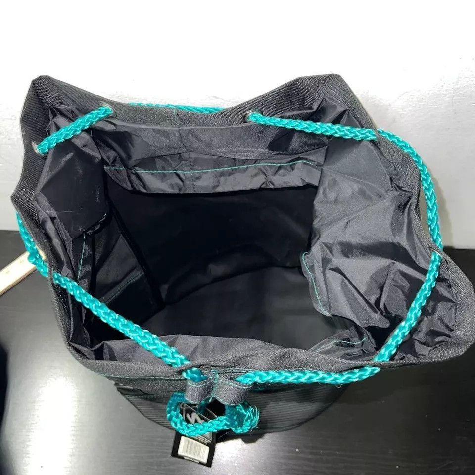 Vintage Mighty Ducks Backpack Bag NHL Nasco Gym Sack Heavy Duty Size ONE SIZE - 5 Thumbnail