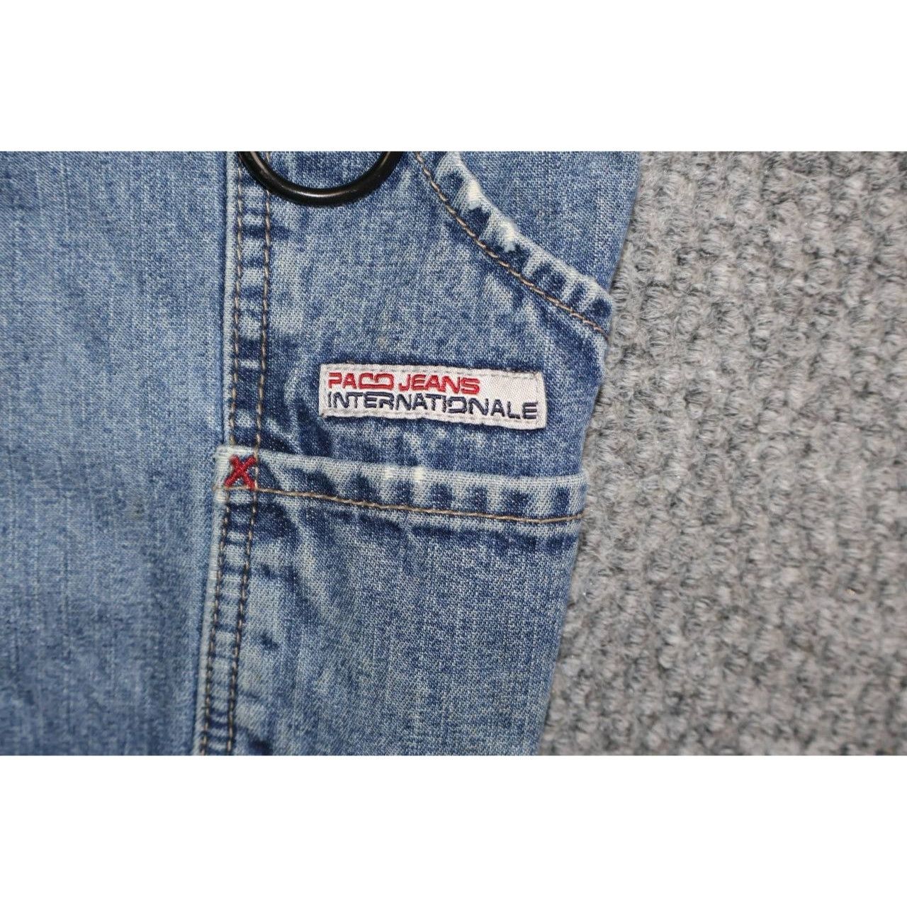 Vintage Vintage Y2K Paco Jeans Internationale Baggy Skater Denim Size US 34 / EU 50 - 10 Thumbnail