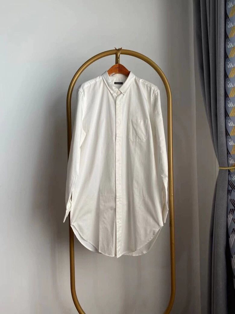 Ann Demeulemeester Ann Demeulemeester White Shirt Size US L / EU 52-54 / 3 - 1 Thumbnail