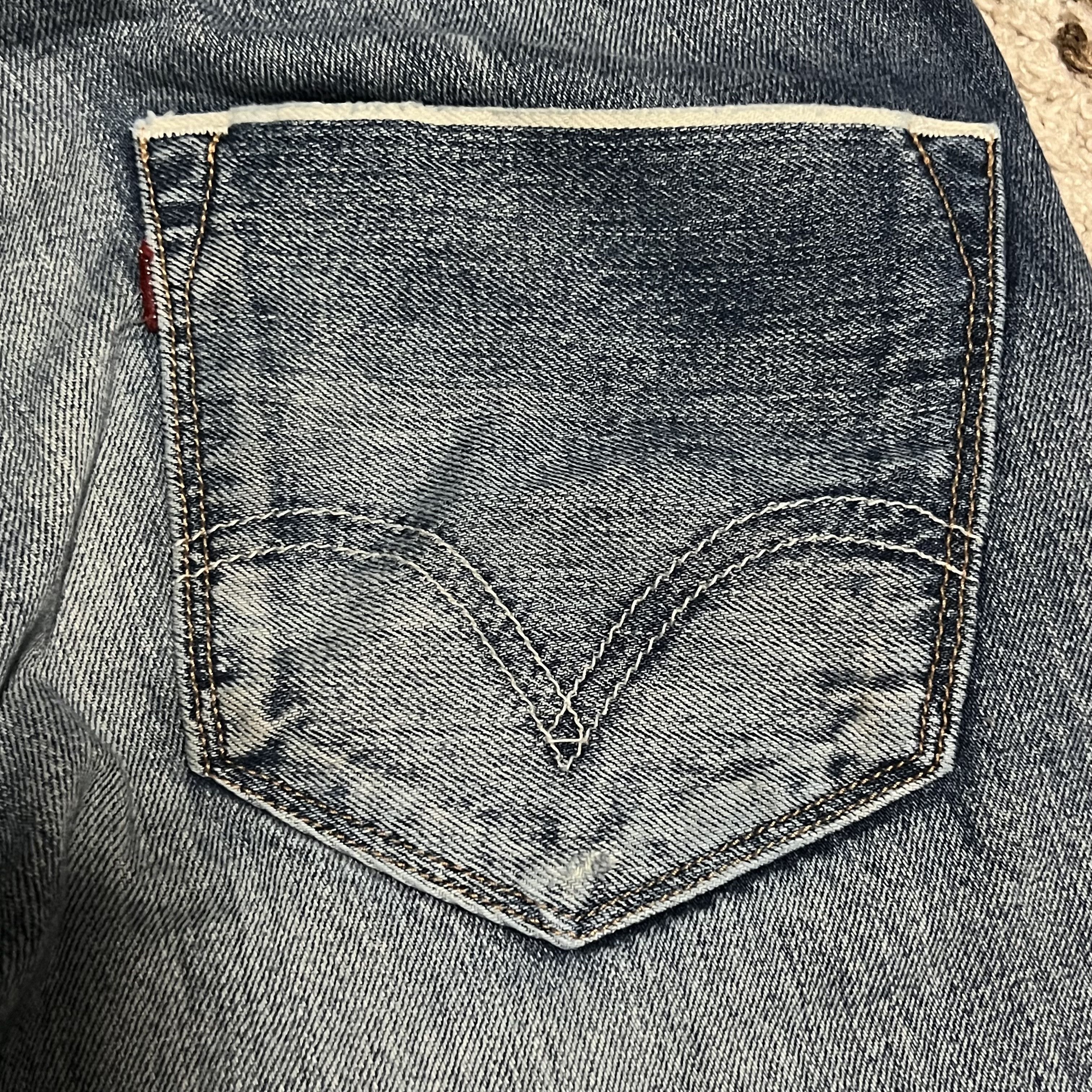Levi's × Levi's Vintage Clothing Levis Vintage Clothing LVC 504 Straight Selvedge Jeans 30x31 Size US 30 / EU 46 - 5 Thumbnail