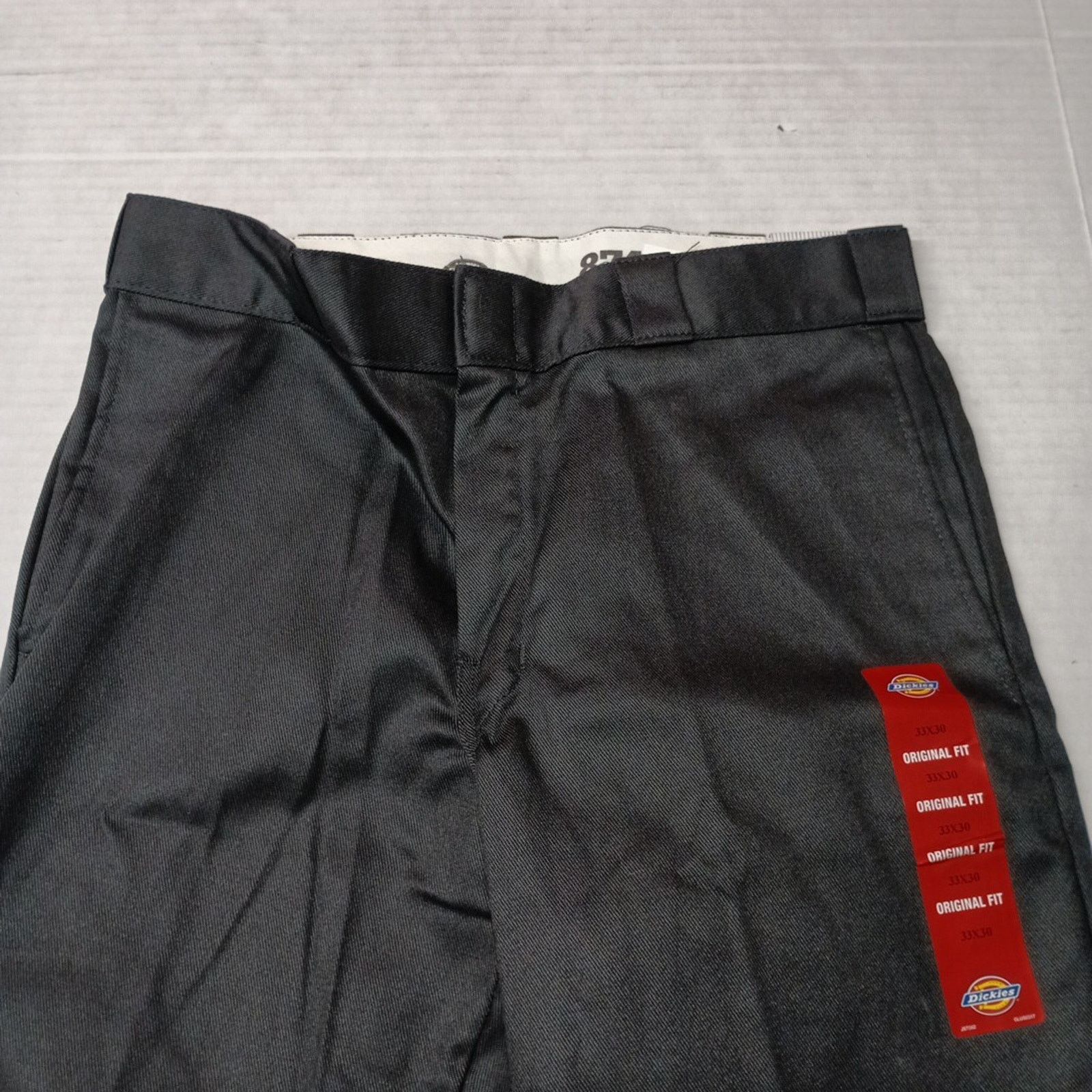Dickies Dickies 874 Work Pants Men's 33x30 Black Original Fit Flex Size US 33 - 4 Thumbnail