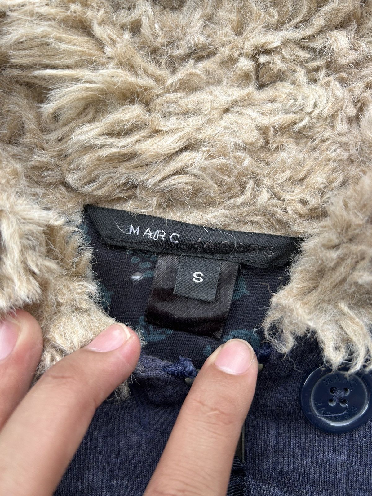 If Six Was Nine 💸BINDINGOFFER💸Marc jacobs zip faux fur hoodie LGB style Size US S / EU 44-46 / 1 - 8 Thumbnail