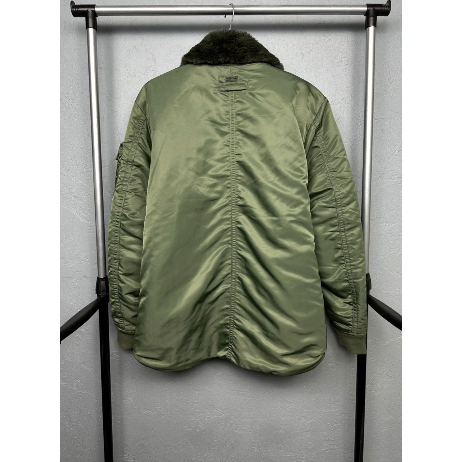 G-Star G Star Raw Mens Field Liner Jacket Fur Collar Size M Jacket Mens Multicolor Logo Windbreaker, 90s? Size US M / EU 48-50 / 2 - 8 Thumbnail