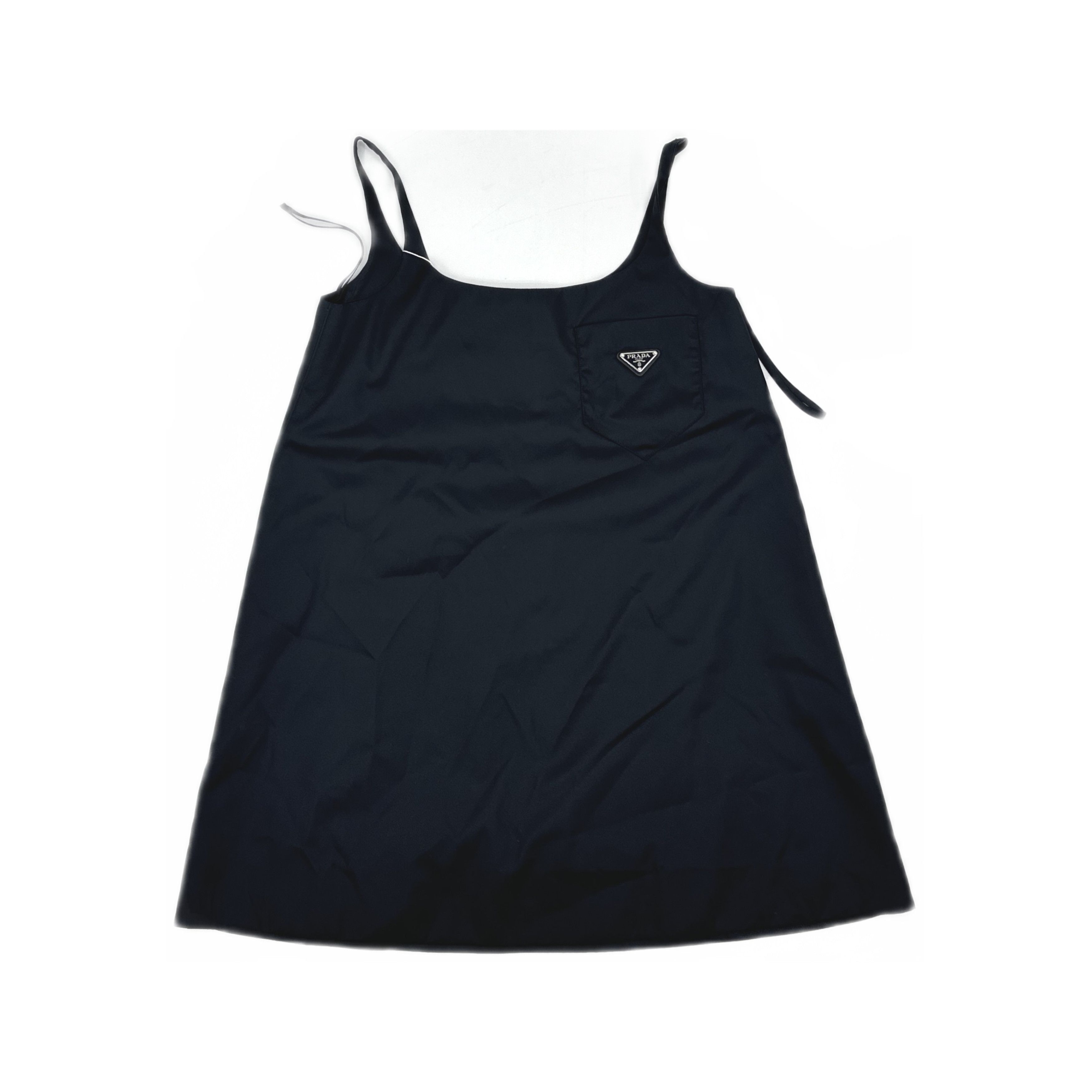 Prada Prada Nylon Logo Patch Mini Dress Size 36 Size XS / US 0-2 / IT 36-38 - 1 Thumbnail