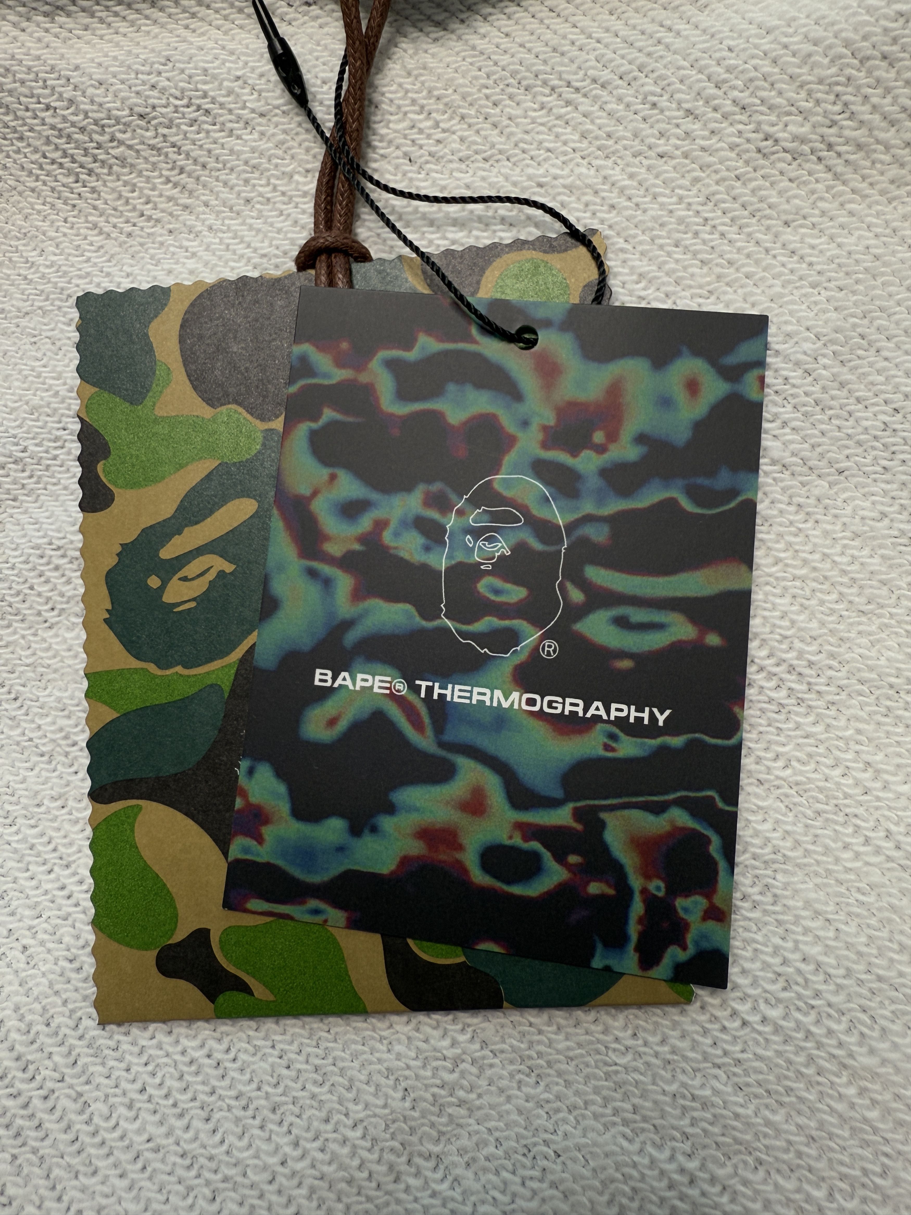Bape BAPE THERMOGRAPHY SHARK FULL ZIP HOODIE Size US XXL / EU 58 / 5 - 15 Thumbnail