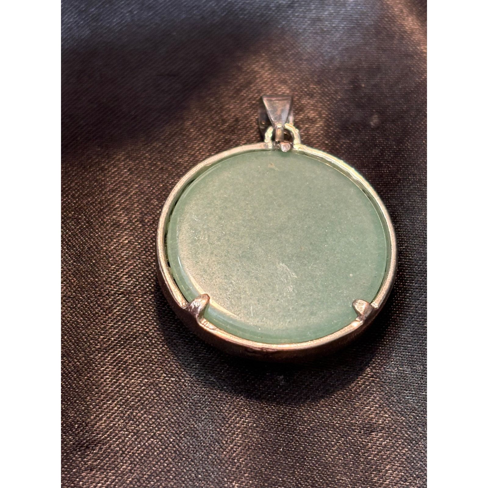 Other Vintage Tree of Life Green Stone Pendant / Pendant Only Size ONE SIZE - 3 Thumbnail